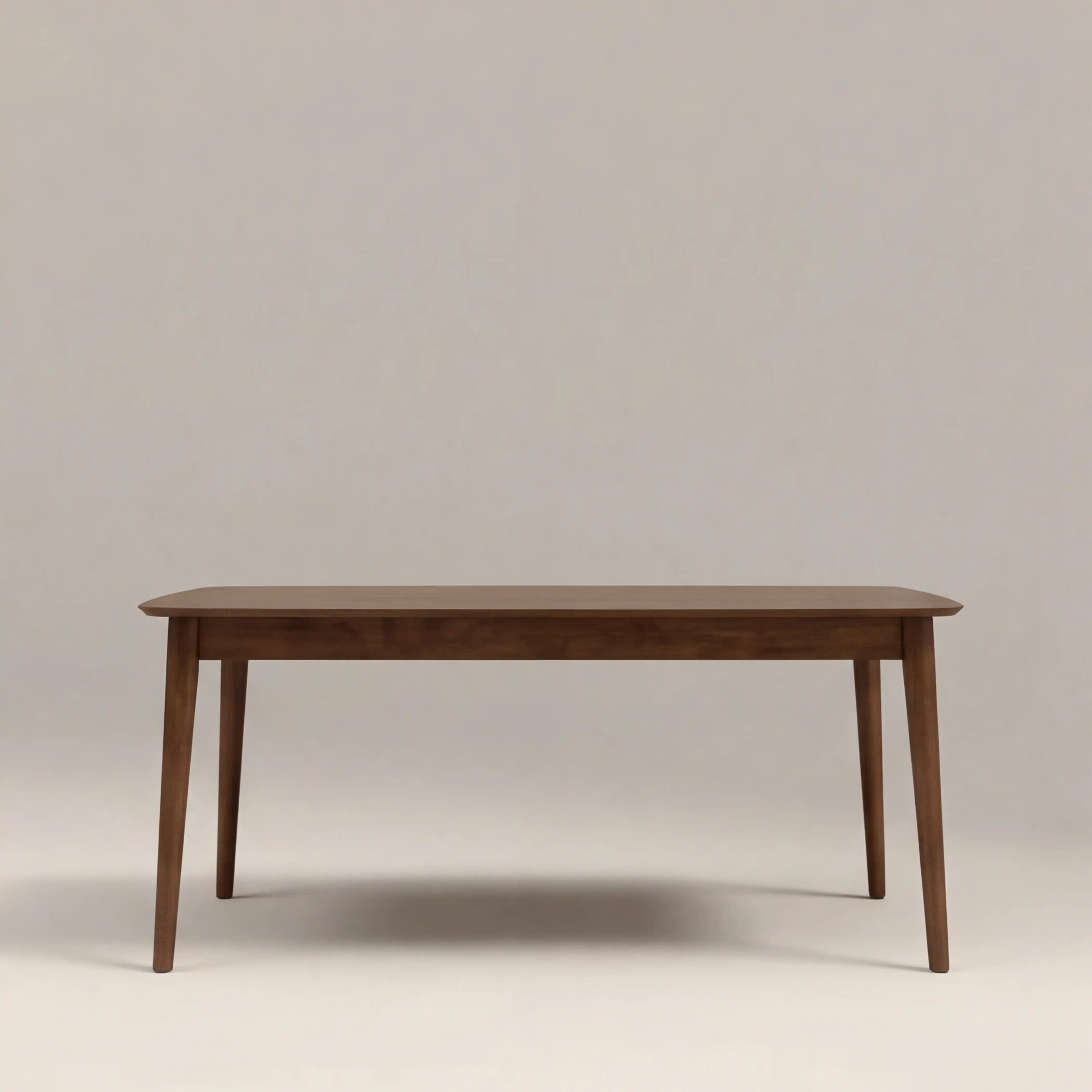 Abbe 6-10 Seat Rectangle
  Wooden Extendable Dining Table | Walnut - Image 4