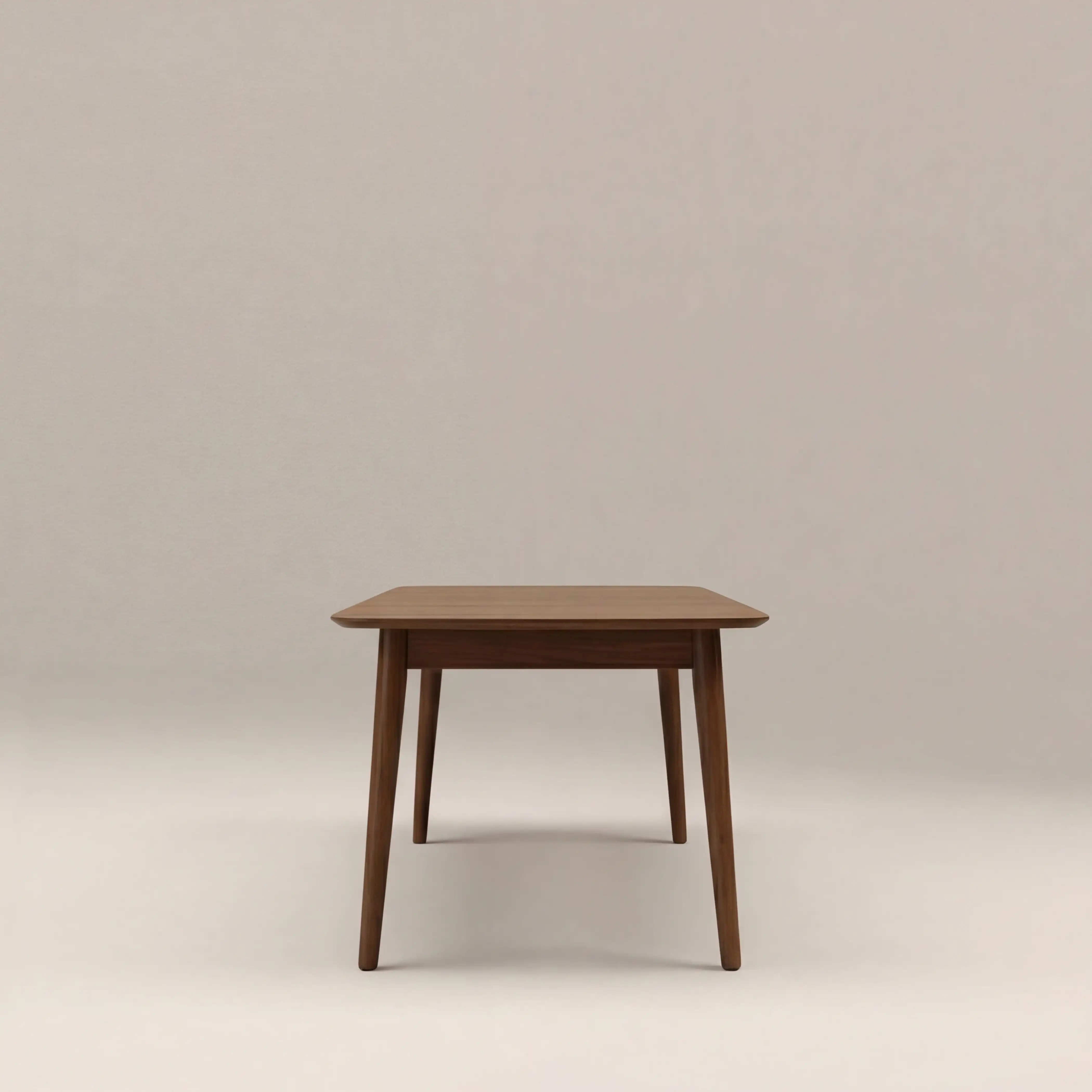 Abbe 6-10 Seat Rectangle
  Wooden Extendable Dining Table | Walnut - Image 6