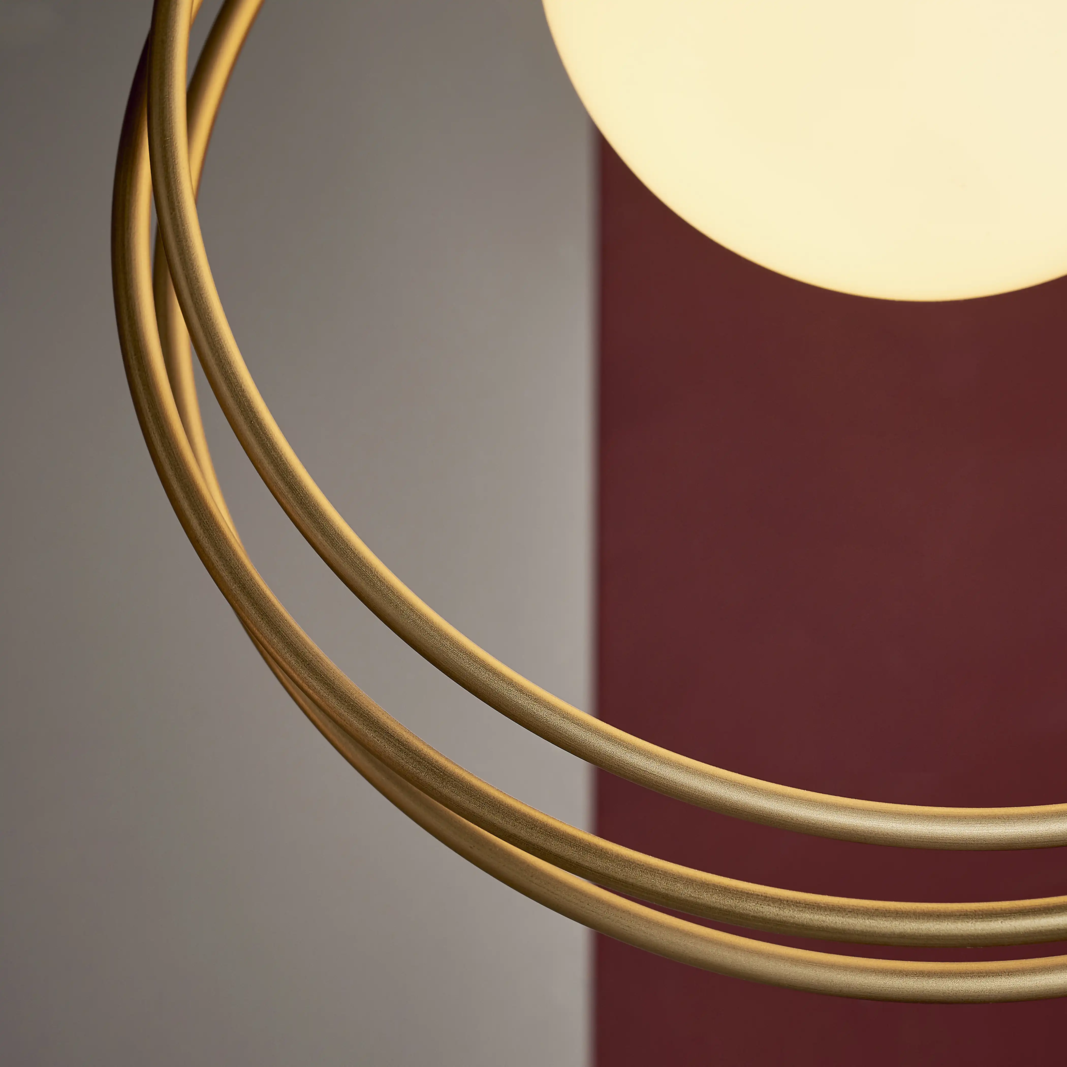 Altra Pendant Light | Opal & Brass - Image 7