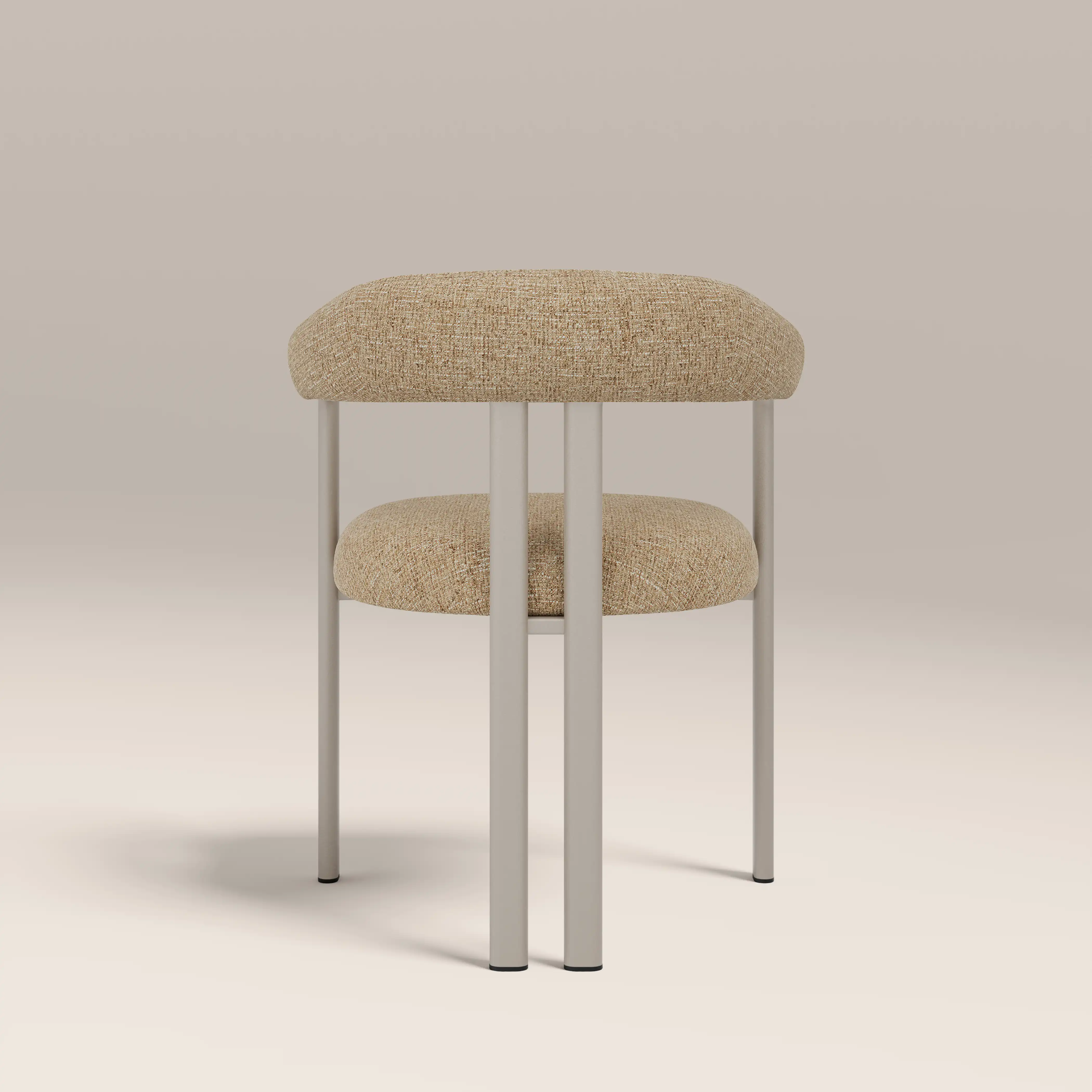 Arbor Carver Dining Chair | Speckled Latte Boucle & Latte - Image 7