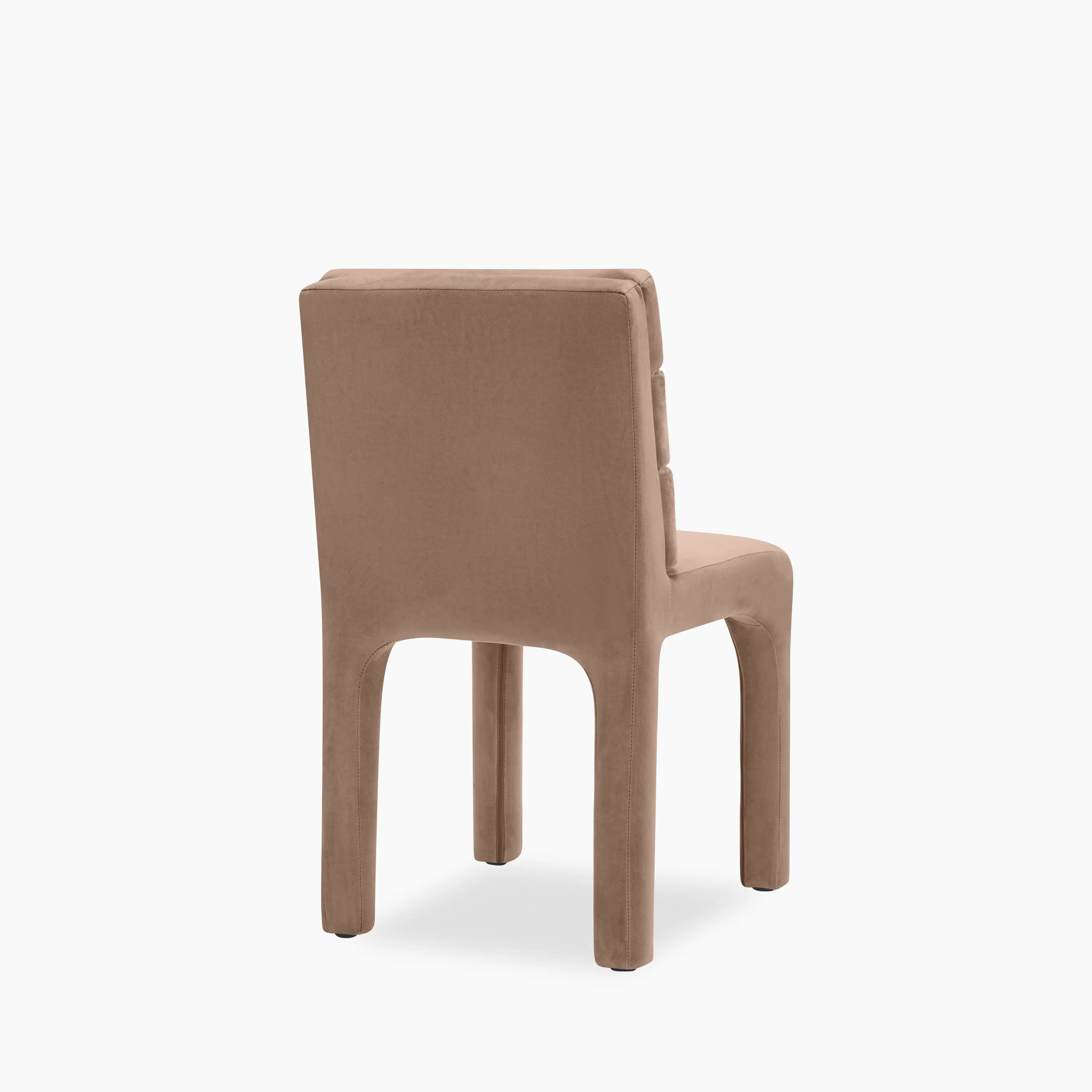 Arlo Dining Chair | Taupe Sustainable Velvet - Image 7