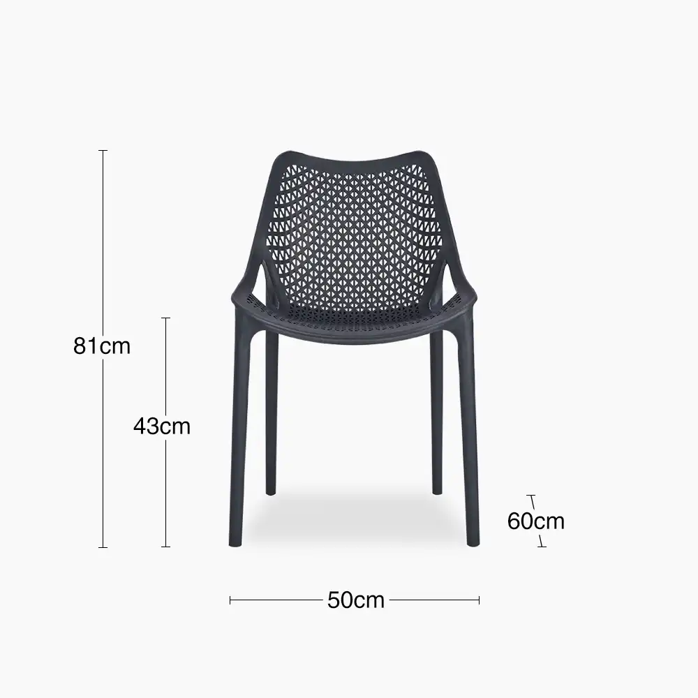 Arlon Dining Chair | Anthracite Grey - Image 6