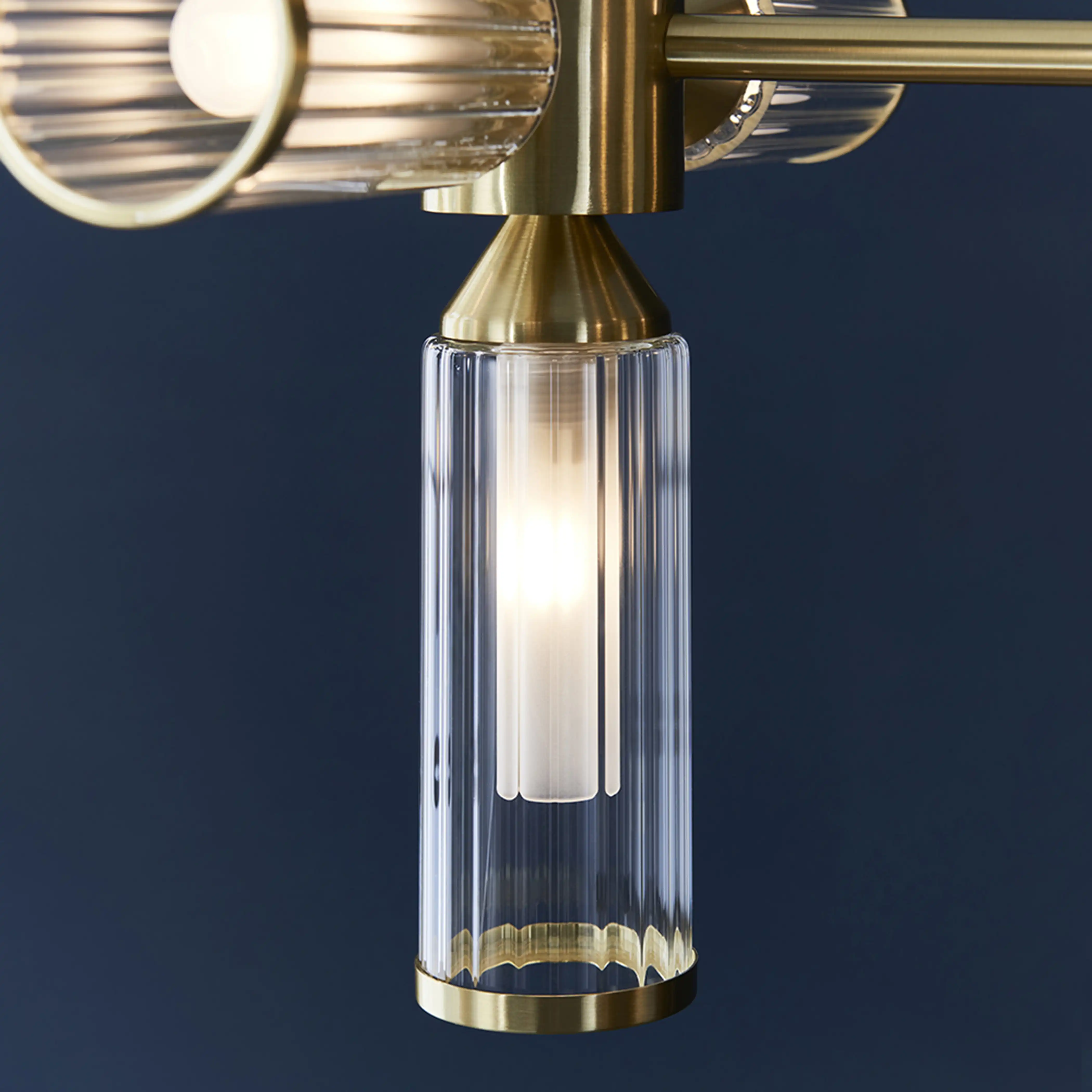Aster 13 Light Ceiling Light | Brass - Image 6