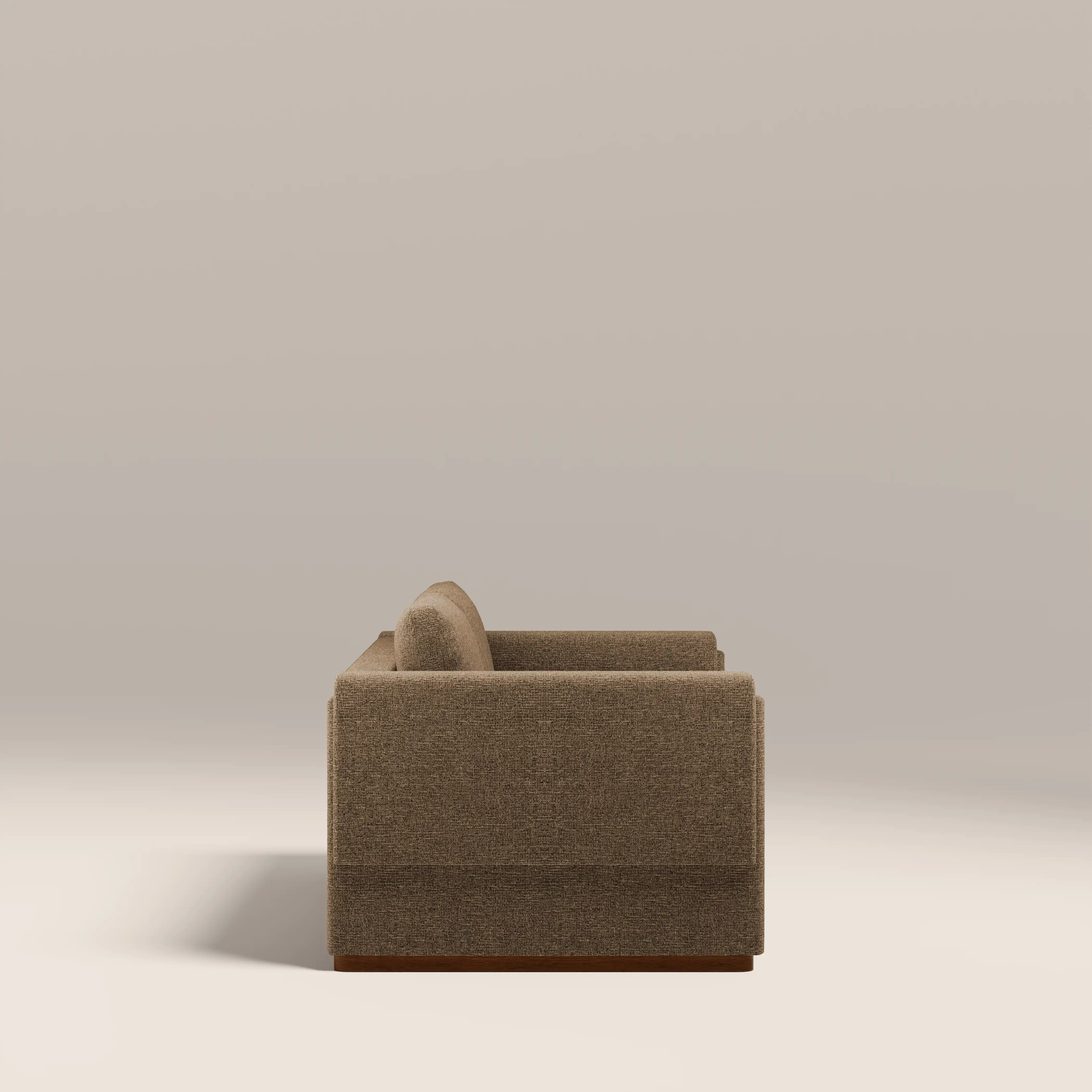 Ava 2 Seater Sofa Bed | Speckled Cappuccino Boucle - Image 7