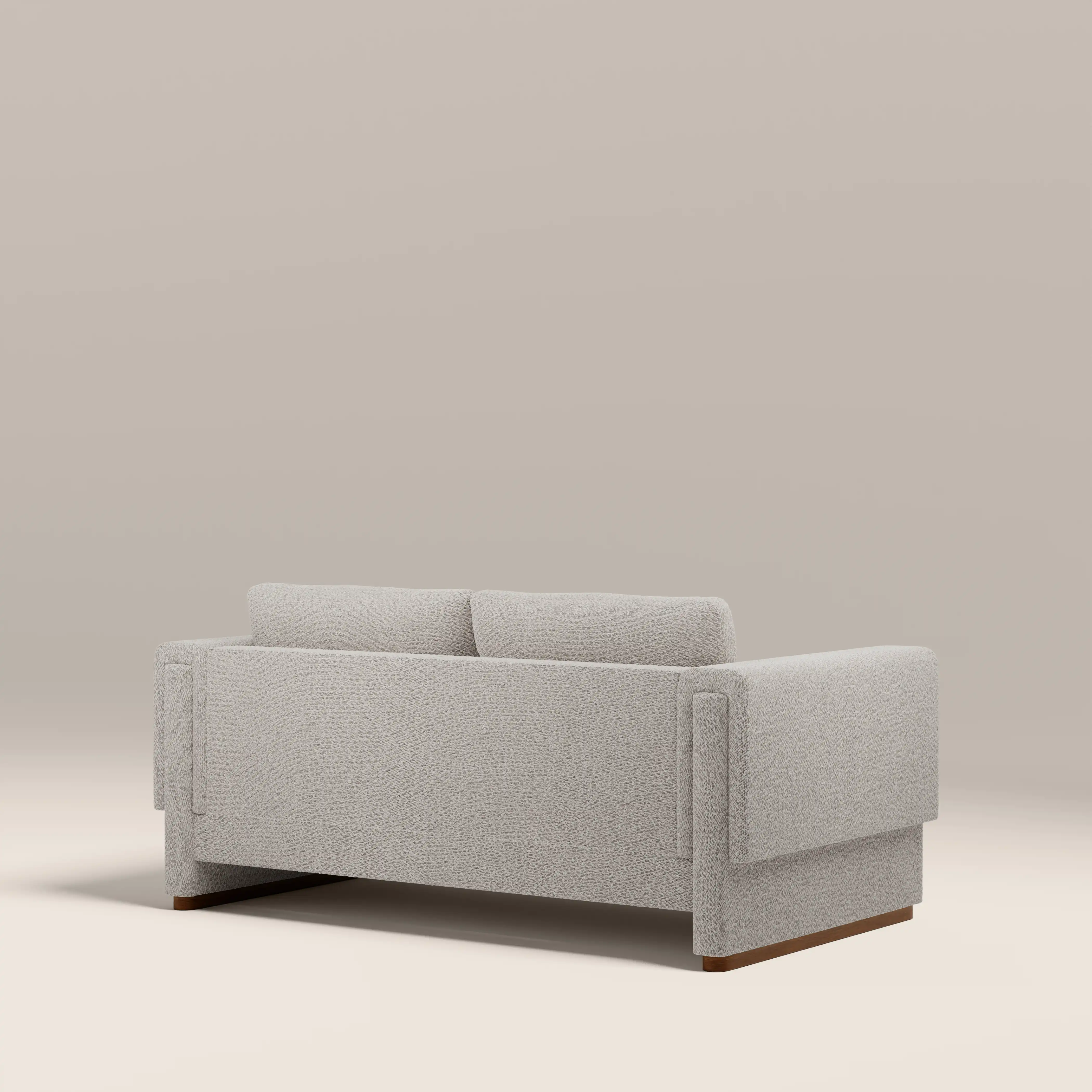 Ava 2 Seater Sofa Bed | Speckled Stone Sustainable Boucle - Image 9