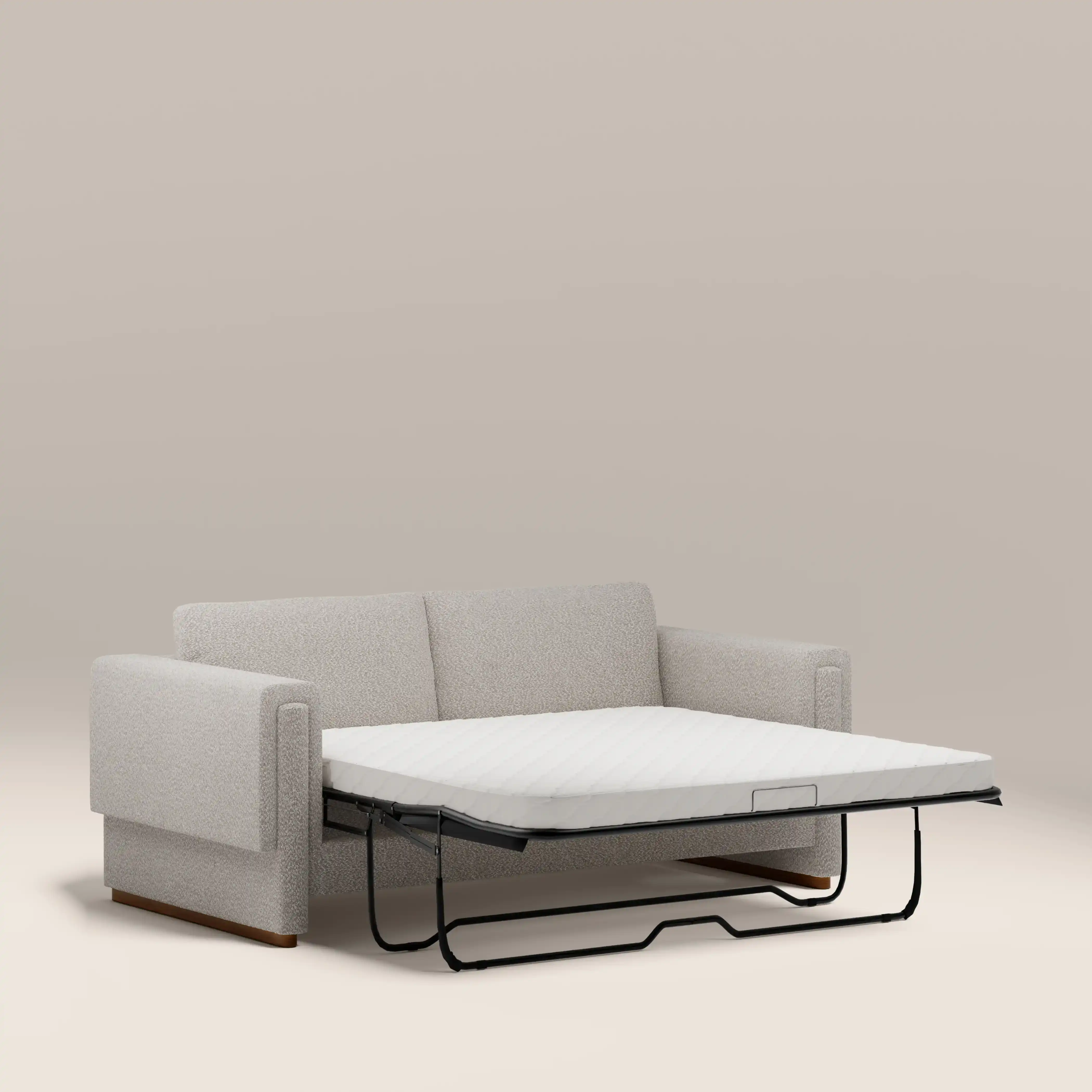 Ava 3 Seater Sofa Bed | Speckled Stone Sustainable Boucle - Image 5