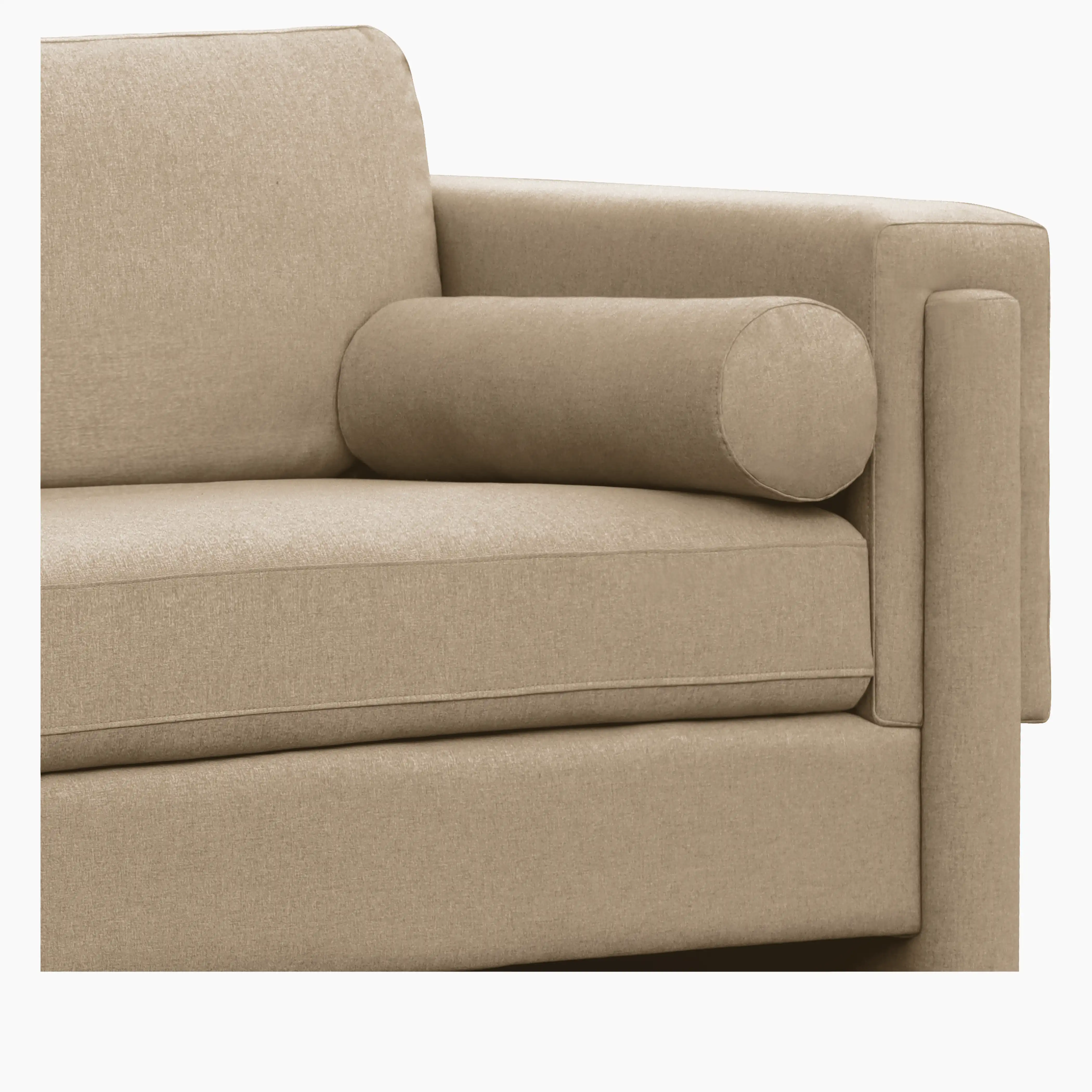 Ava 3 Seater Sofa | Oat Cream Fabric - Image 6