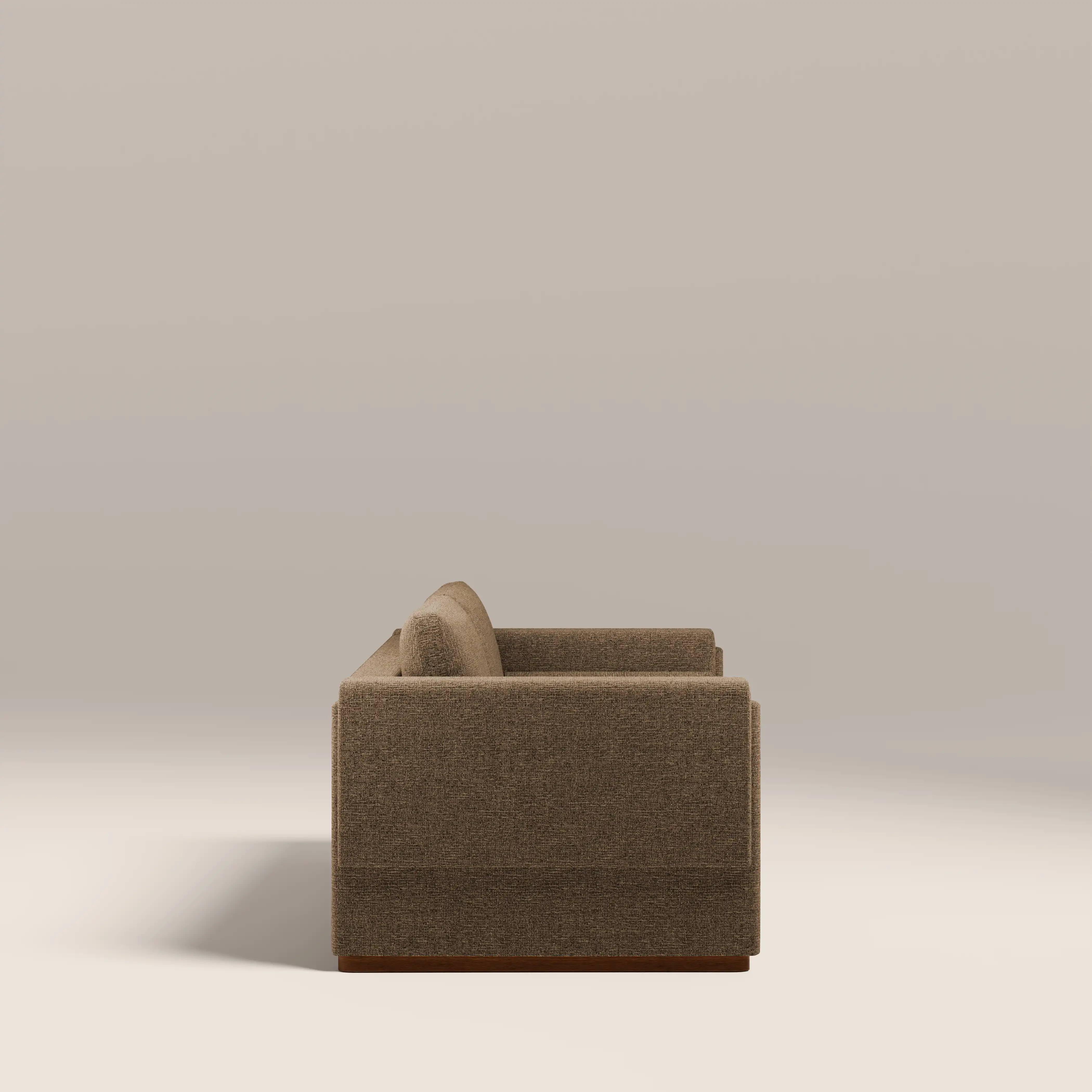 Ava 3 Seater Sofa Bed | Speckled Cappuccino Boucle - Image 7