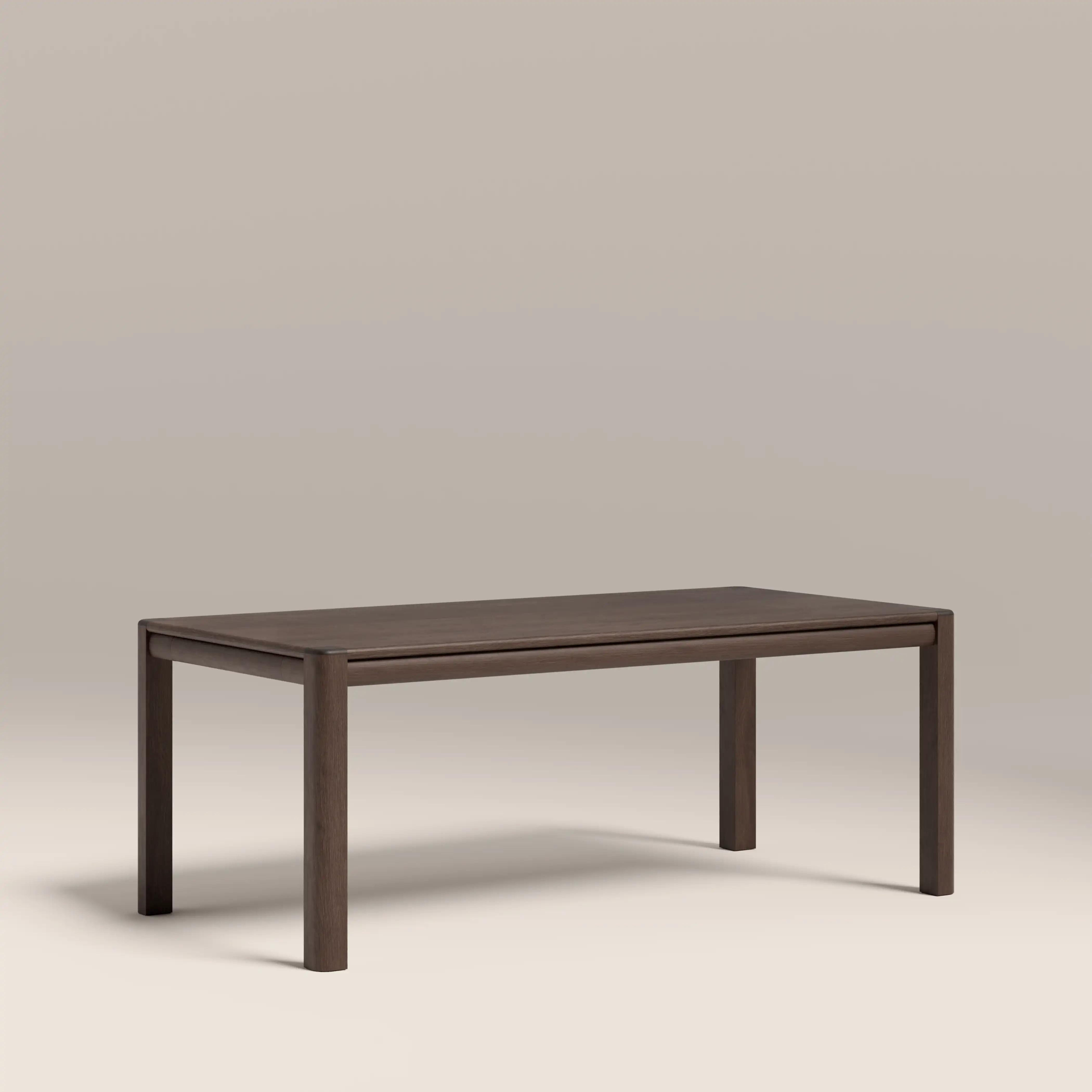Avalon 6-10 Seat Rectangle Wooden Extendable Dining Table | Smoked Walnut - Image 4