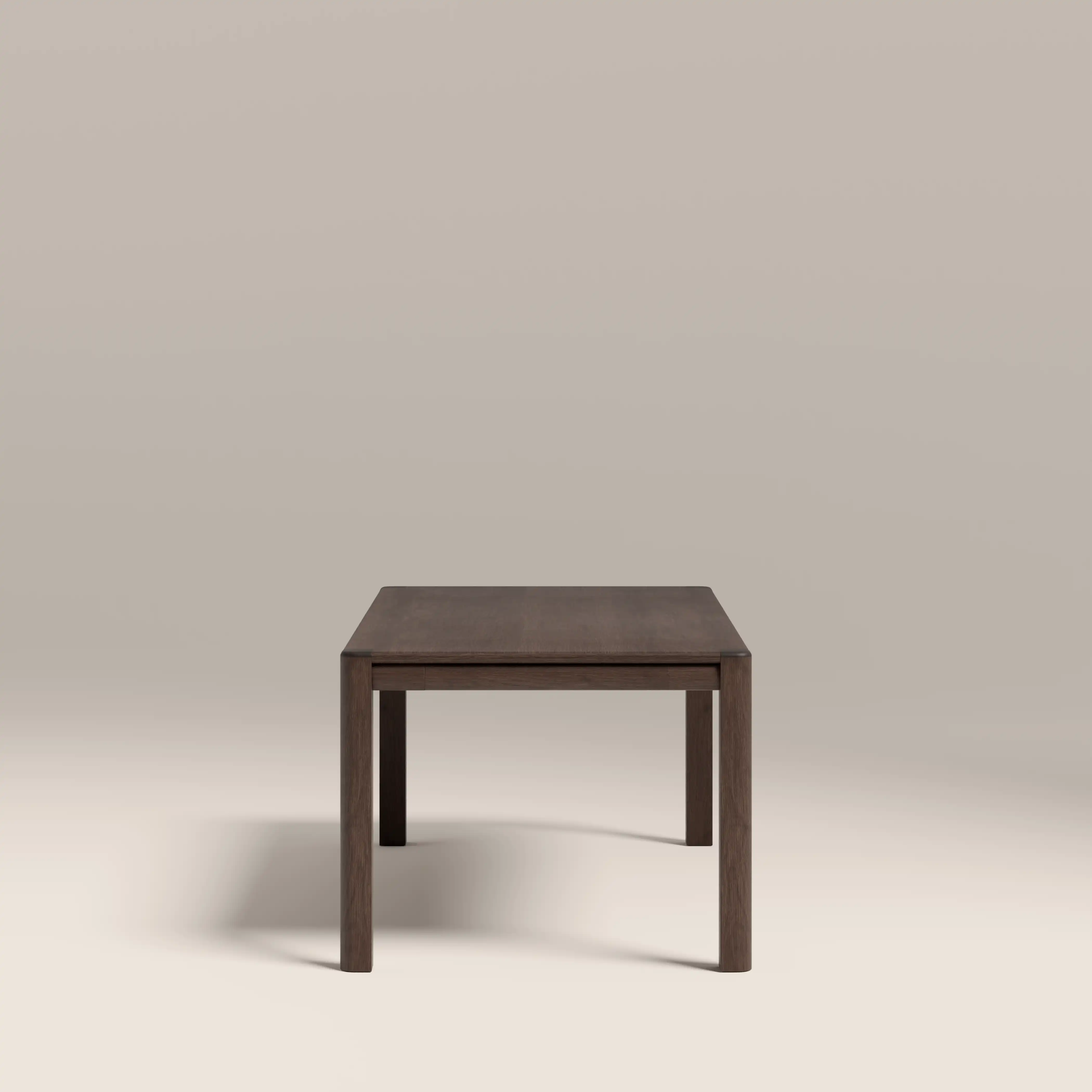 Avalon 6-10 Seat Rectangle Wooden Extendable Dining Table | Smoked Walnut - Image 5