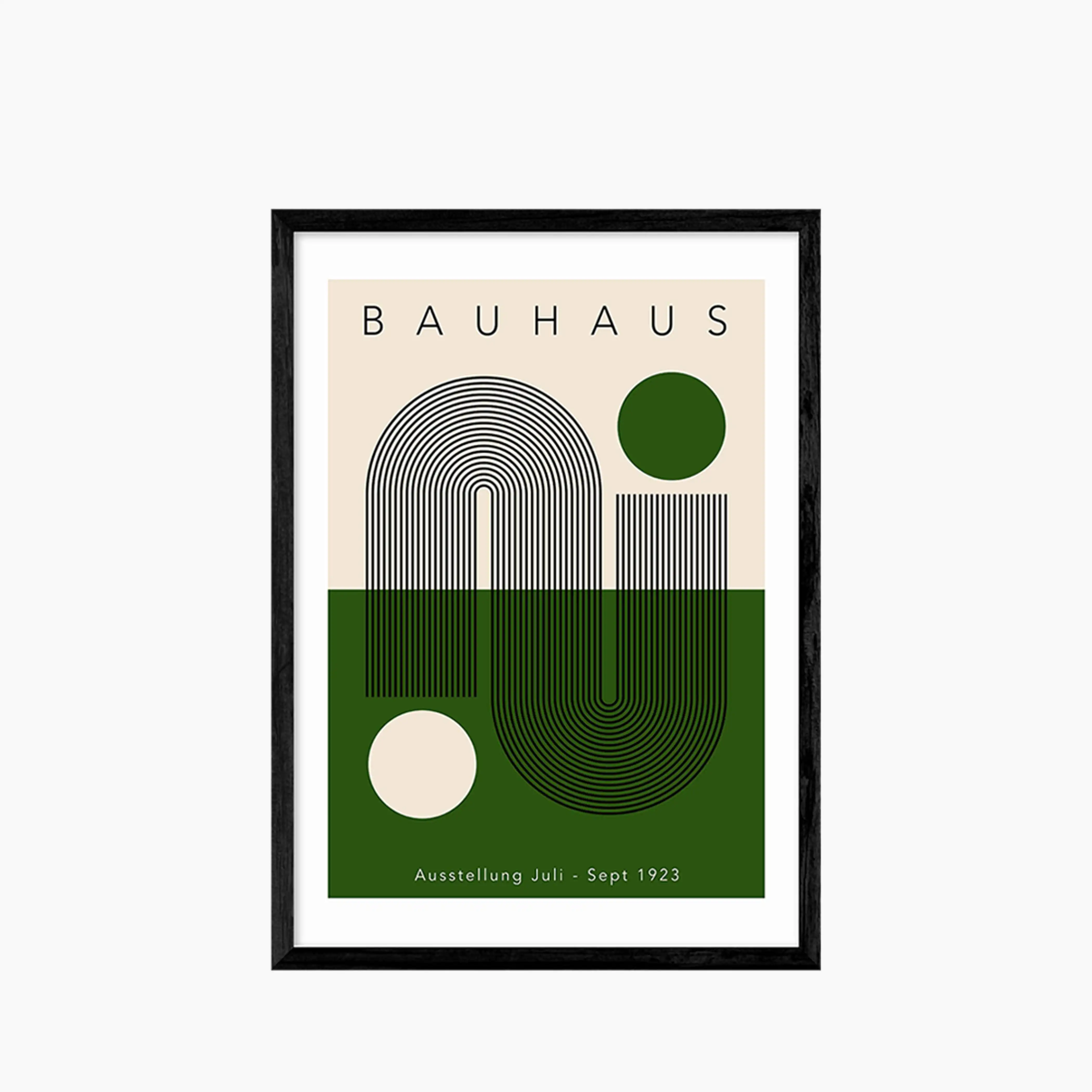 Bauhaus Green Graphic Print - Image 5
