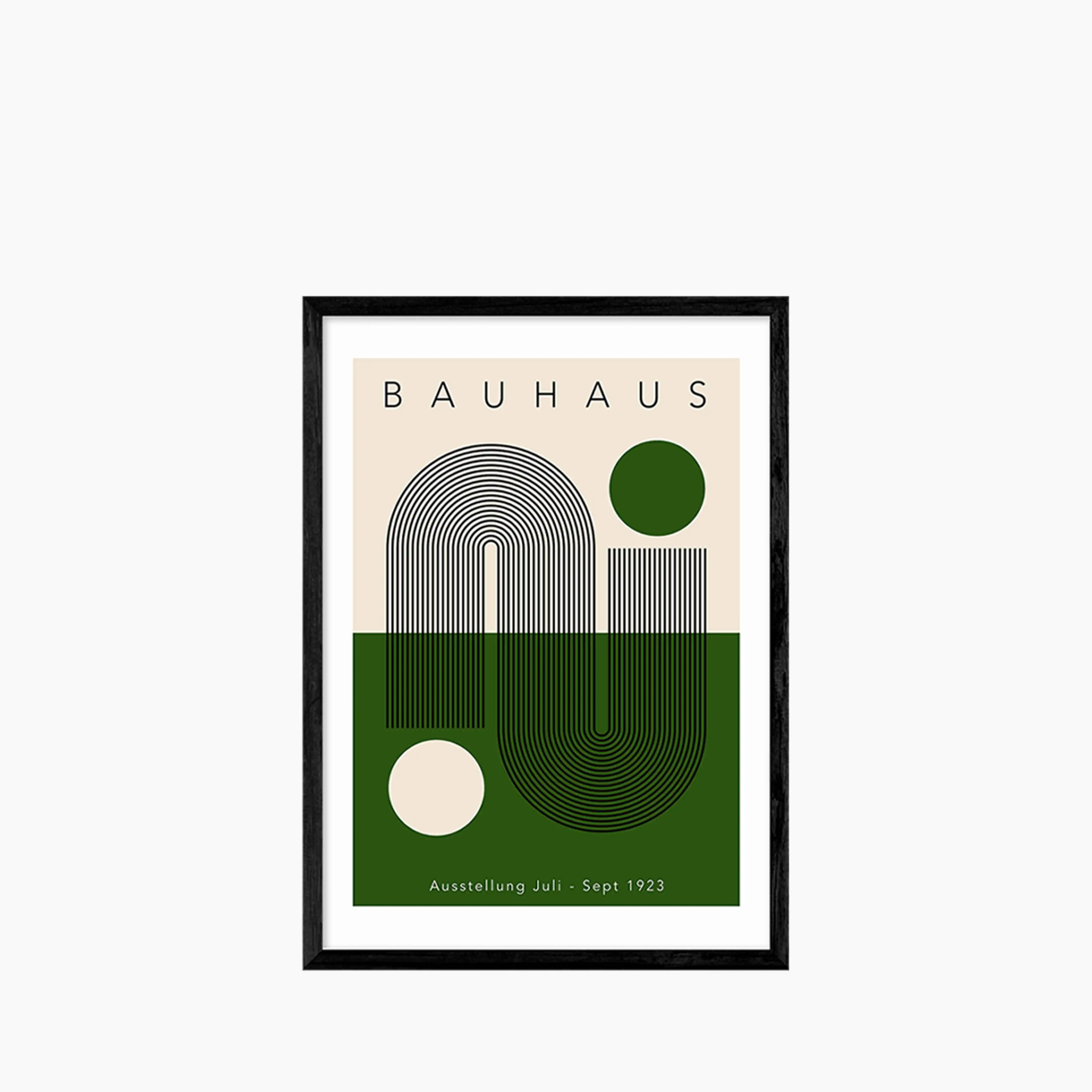 Bauhaus Green Graphic Print - Image 6
