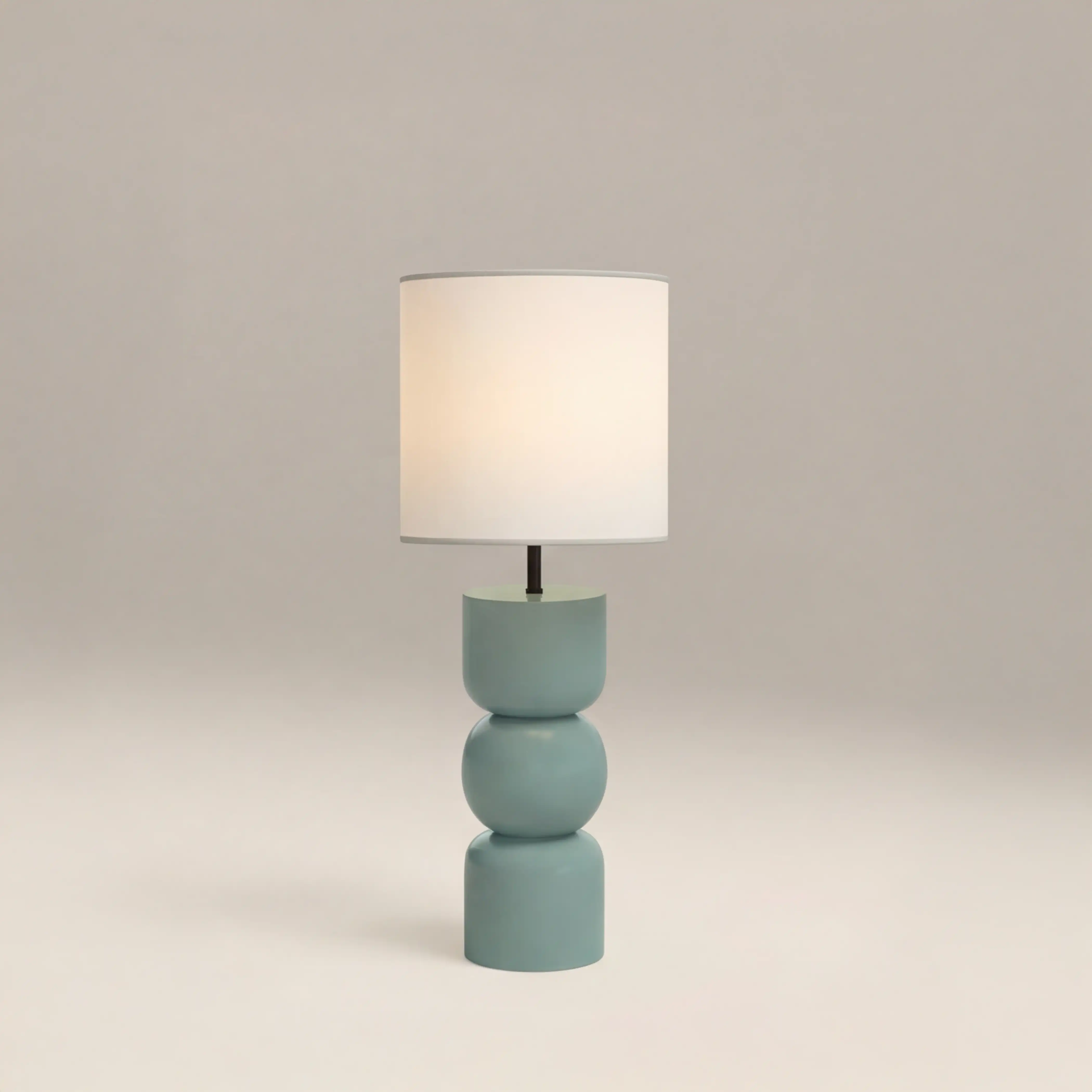 Bella Table Lamp | High Gloss Sky Blue - Image 3