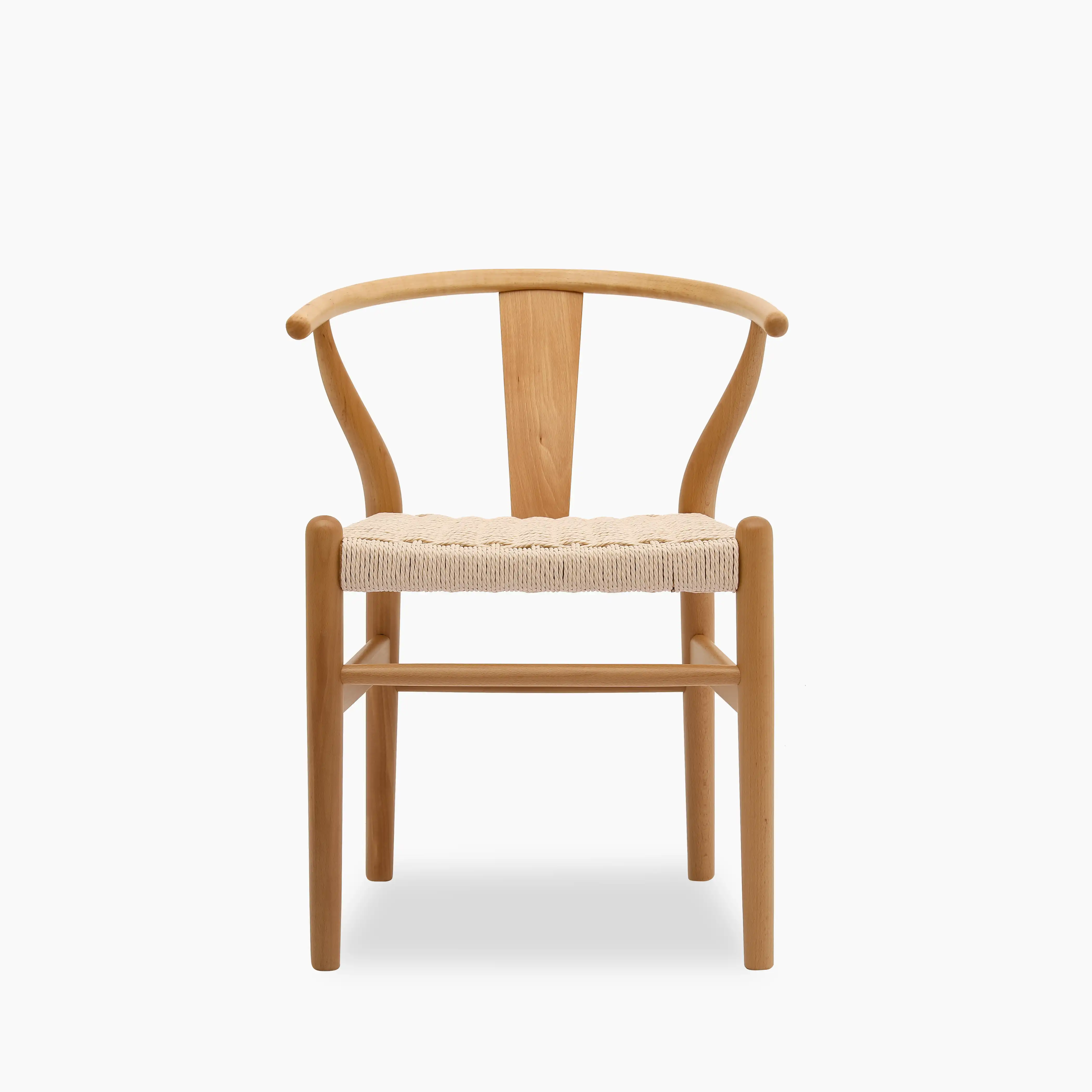Bjorn Wooden Dining Chair | Natural Weave & Oak - Image 2