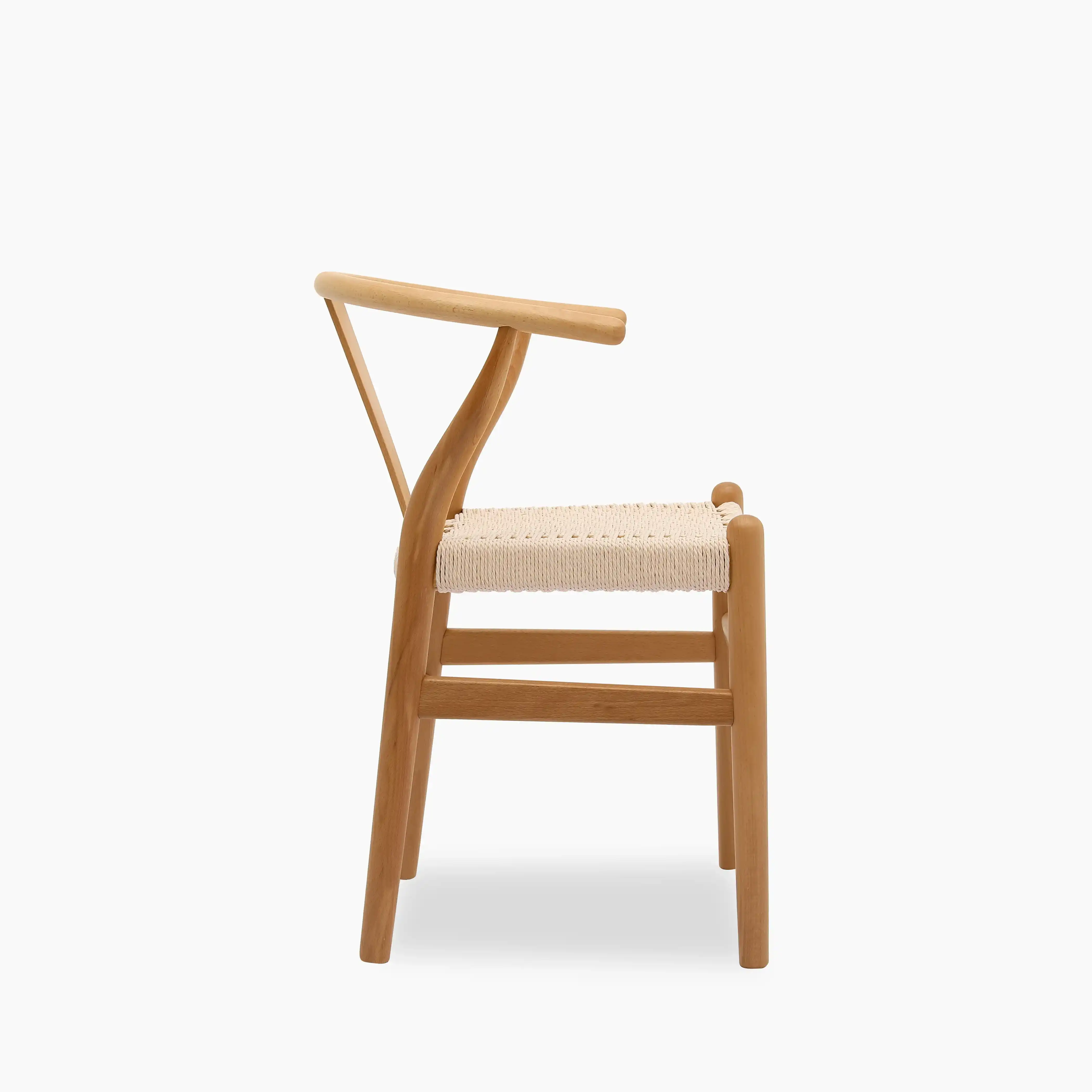 Bjorn Wooden Dining Chair | Natural Weave & Oak - Image 3