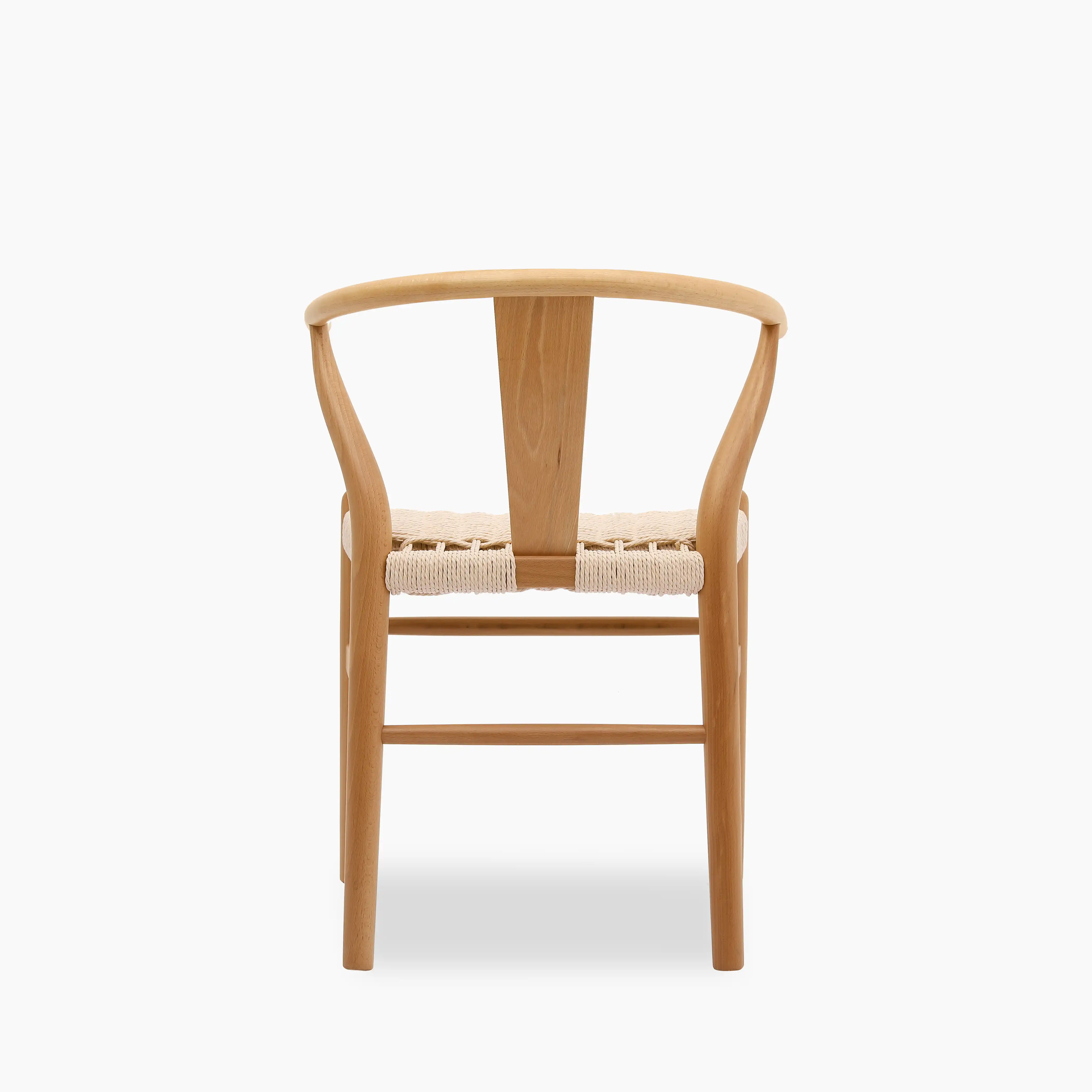 Bjorn Wooden Dining Chair | Natural Weave & Oak - Image 4