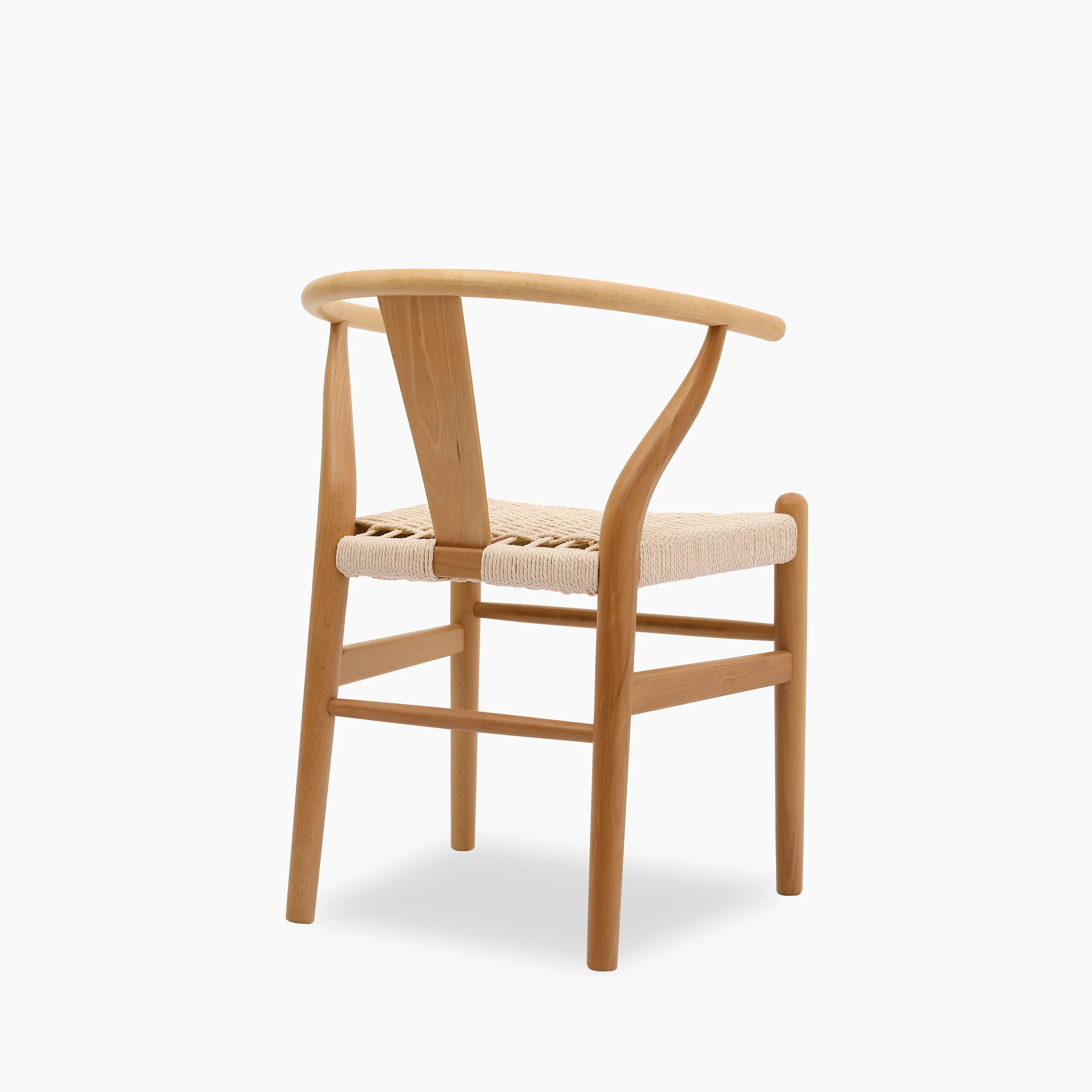 Bjorn Wooden Dining Chair | Natural Weave & Oak - Image 5