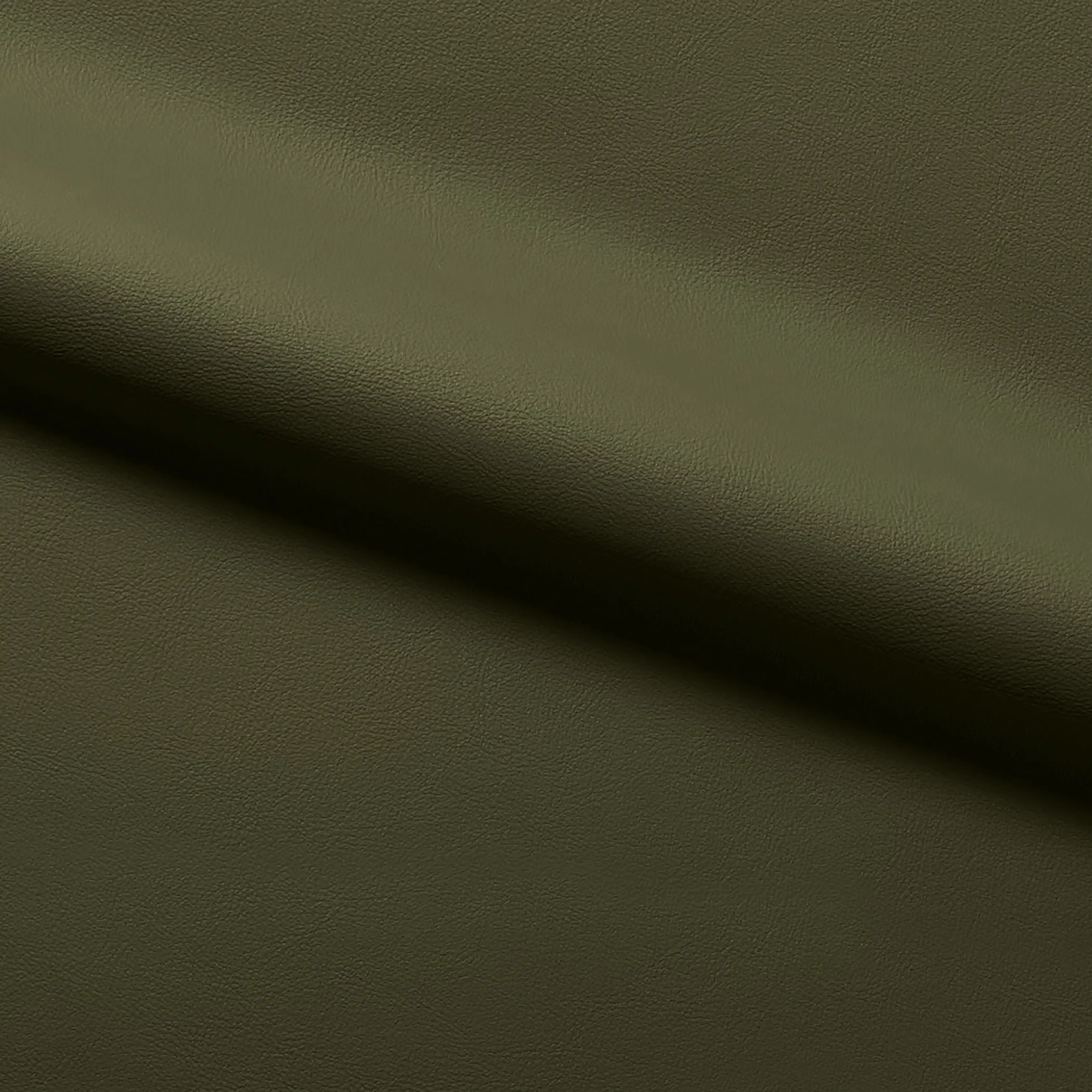 Blaire Office Chair | Olive Green Faux Leather & Black - Image 4