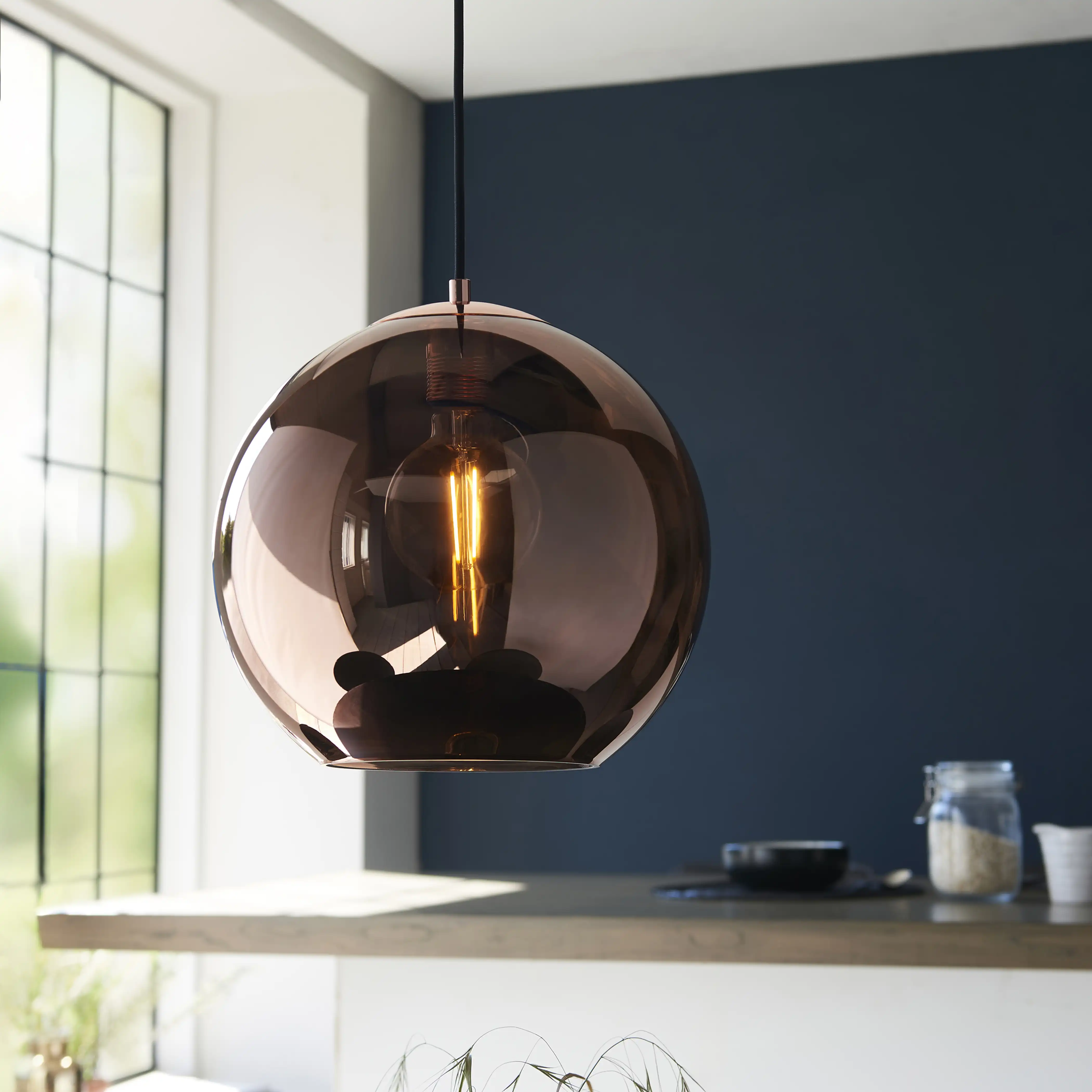Boli Pendant Light | Mirrored Copper - Image 4