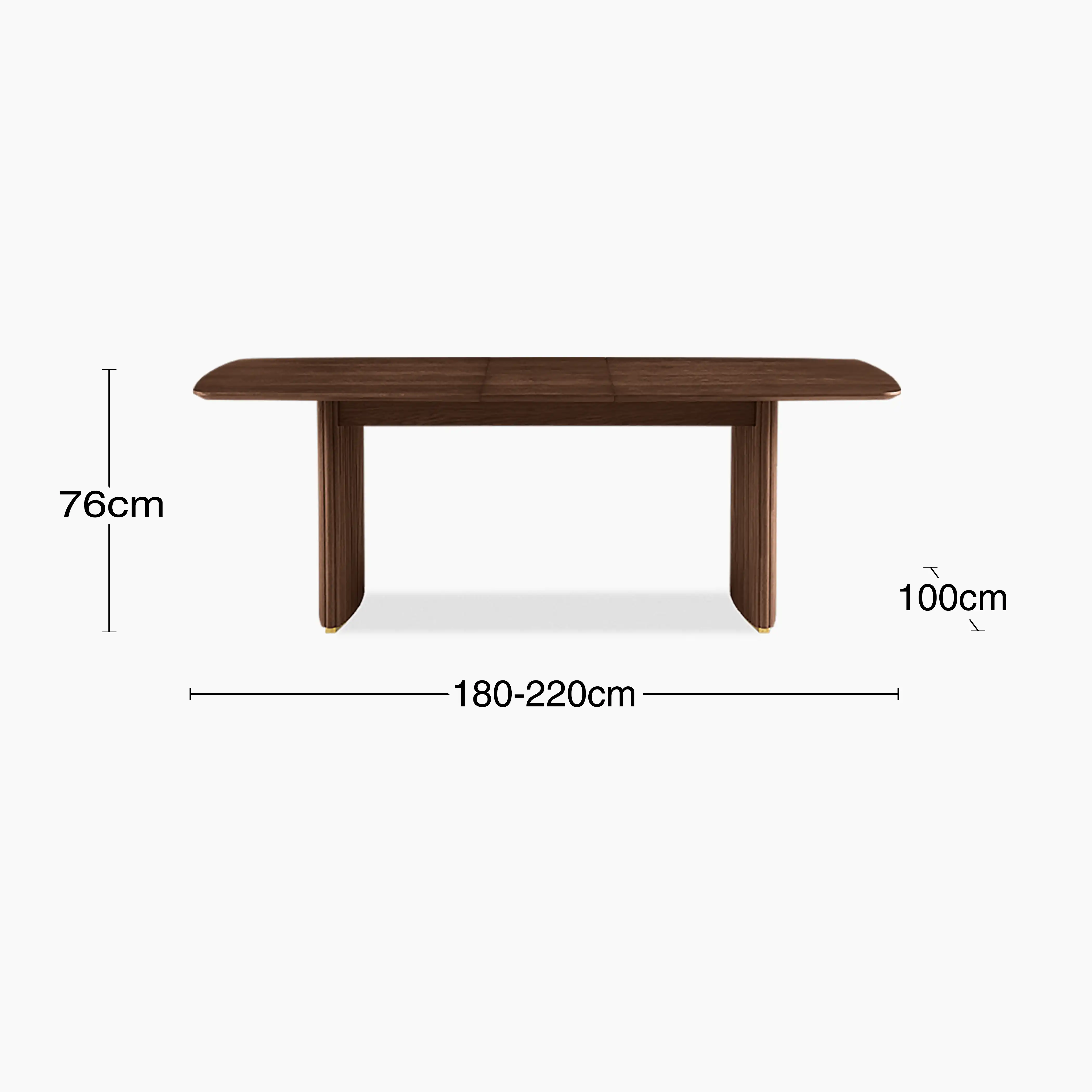 Caleb 6 Seat Dining Set | Natural Weave & Walnut - Image 7