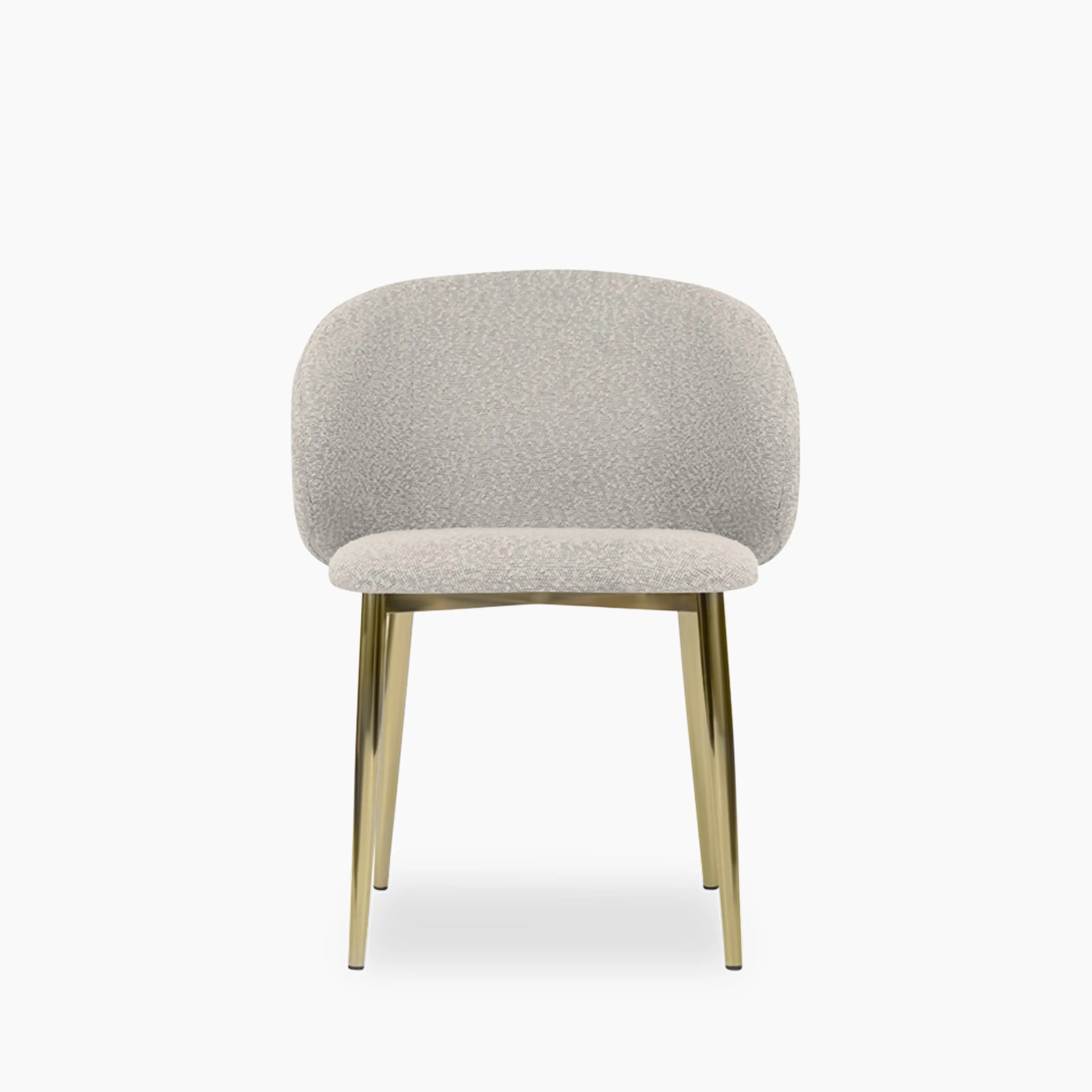 Cameron Dining Chair | Speckled Stone Sustainable Boucle - Image 4