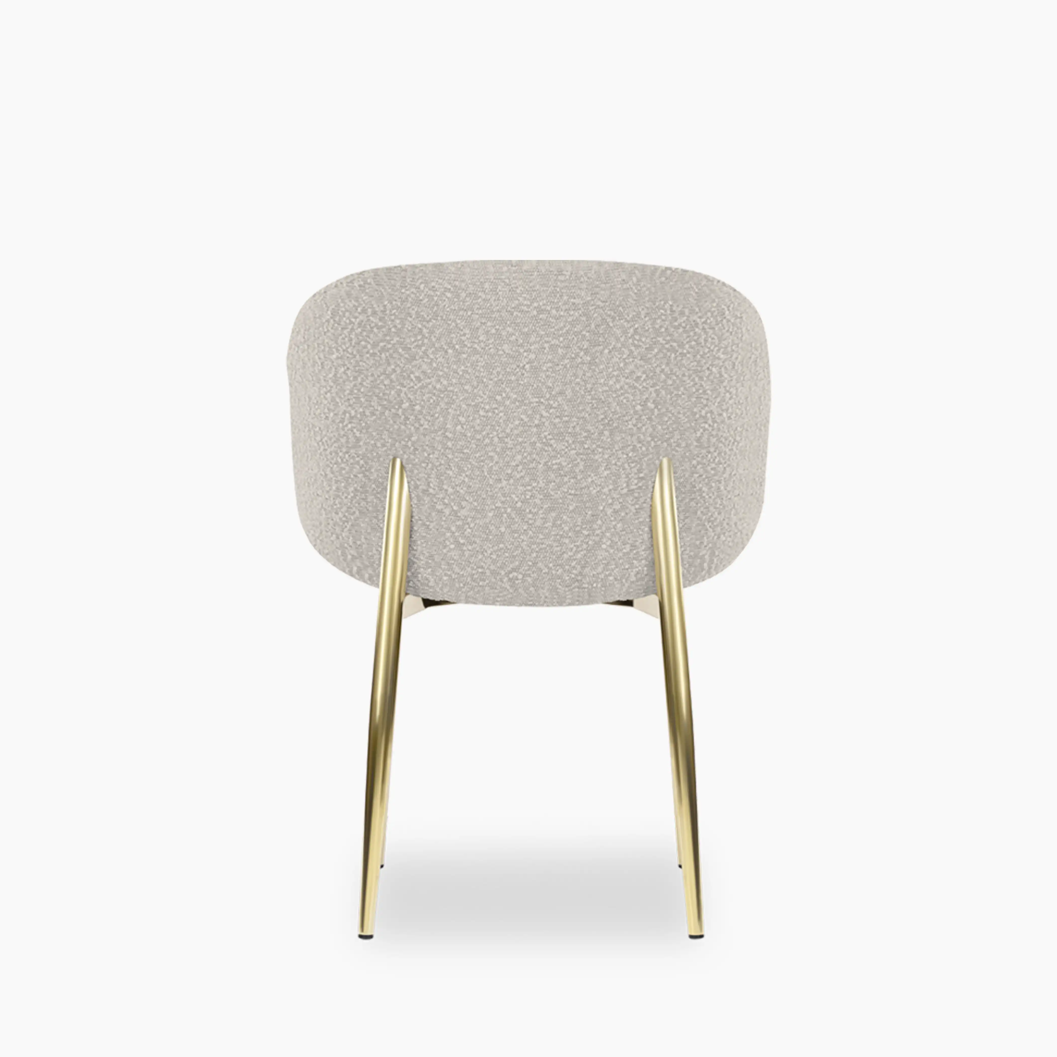 Cameron Dining Chair | Speckled Stone Sustainable Boucle - Image 6