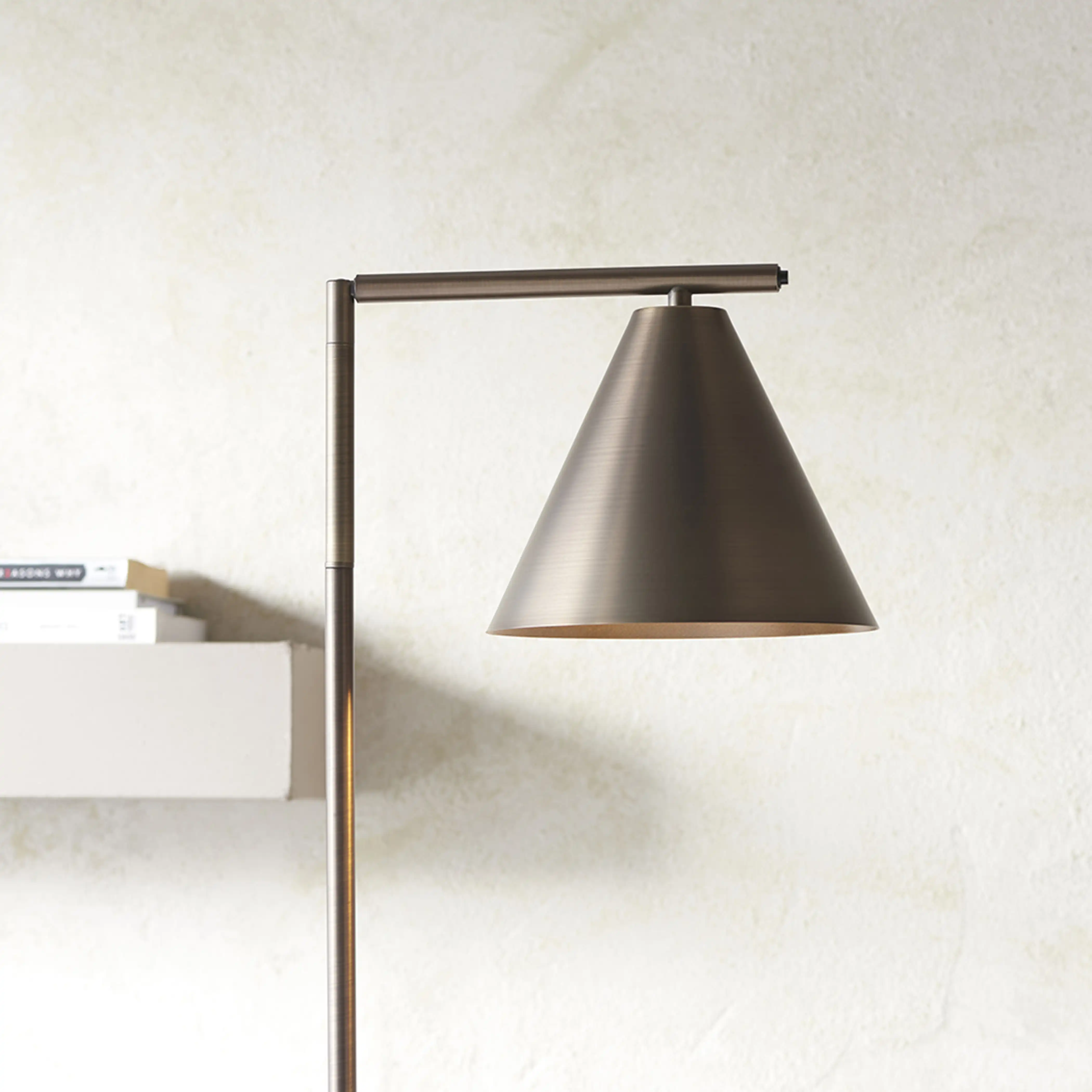 Cape Floor Lamp | Antique Brushed Bronze - Image 4
