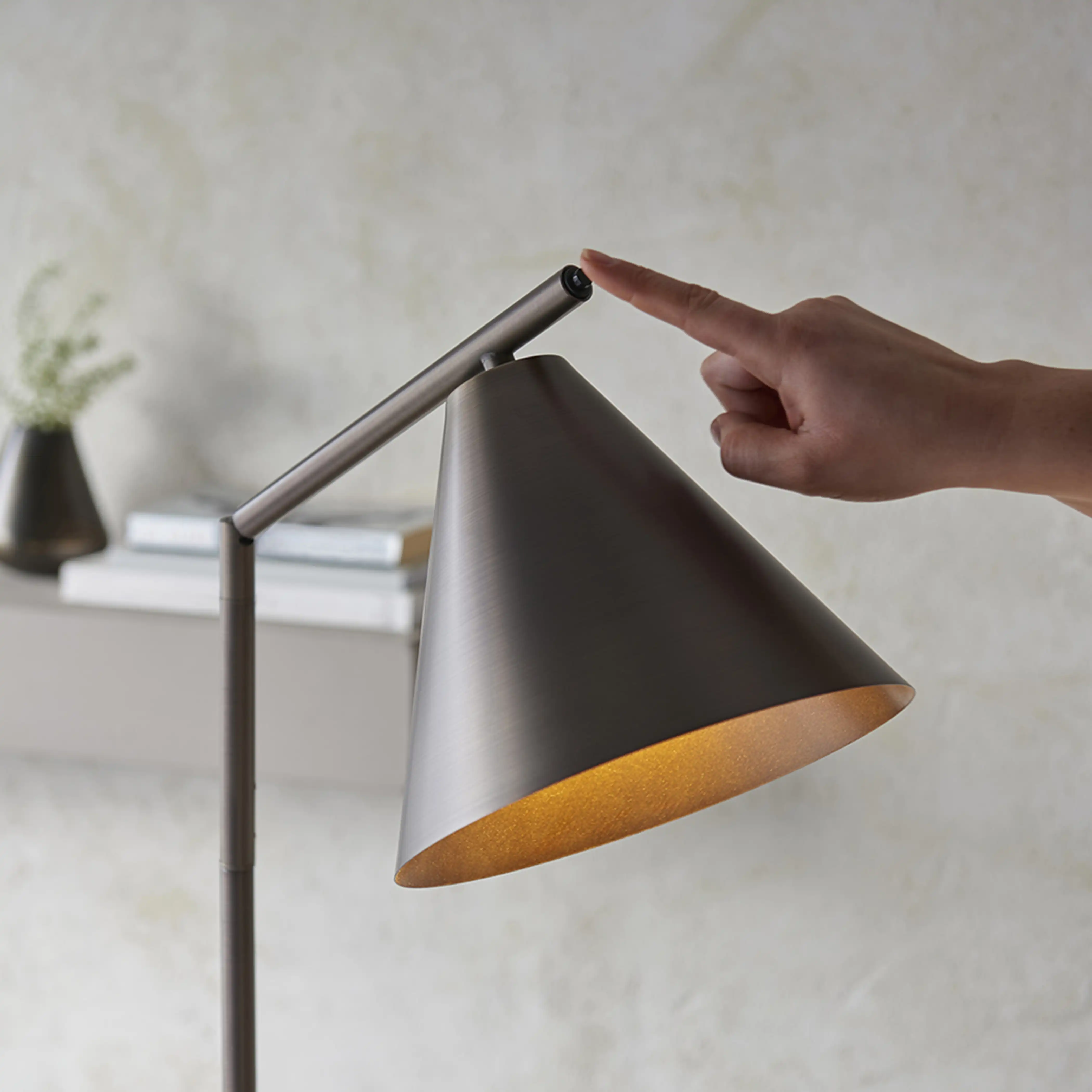 Cape Floor Lamp | Antique Brushed Bronze - Image 5