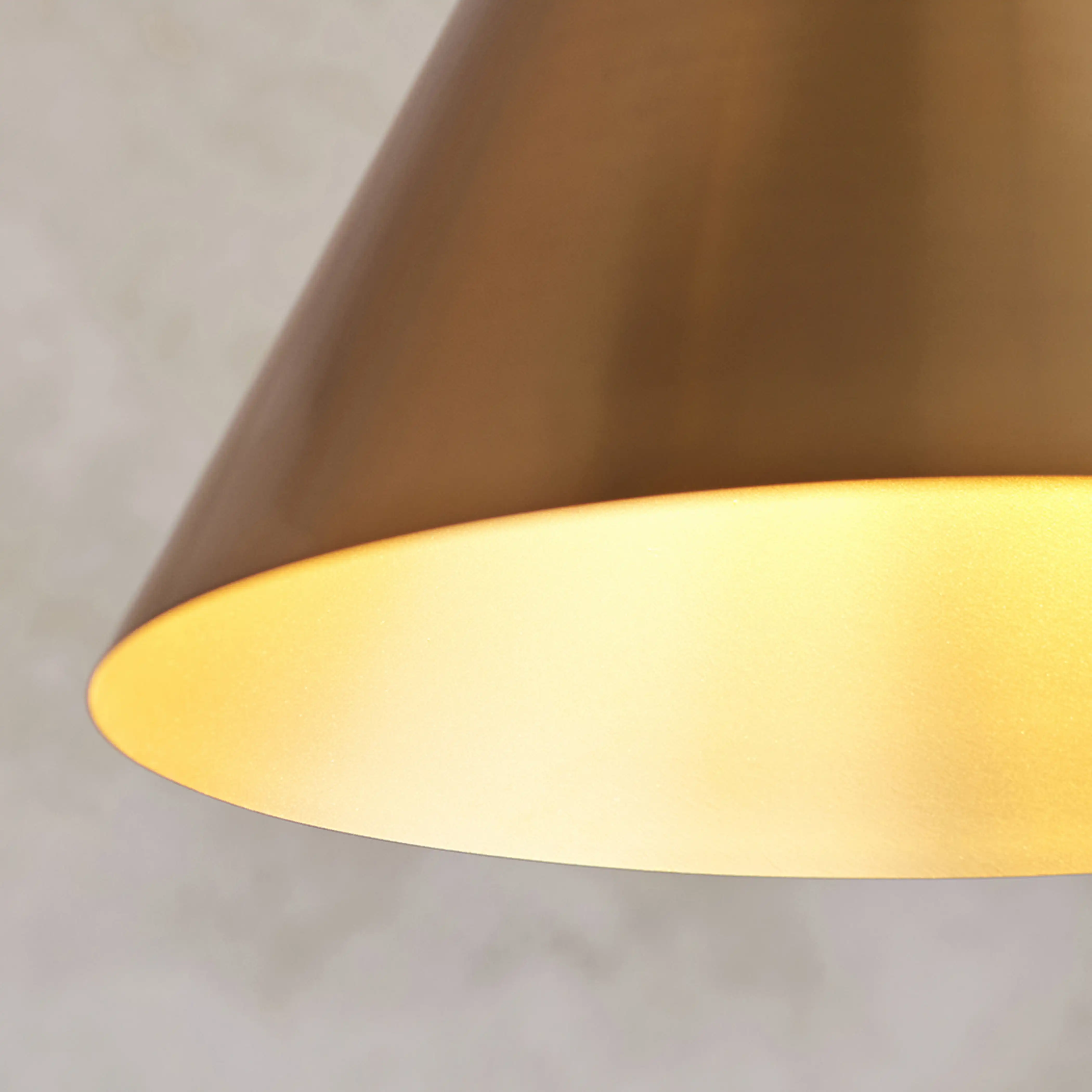 Cape Pendant Light | Antique Brushed Brass - Image 6