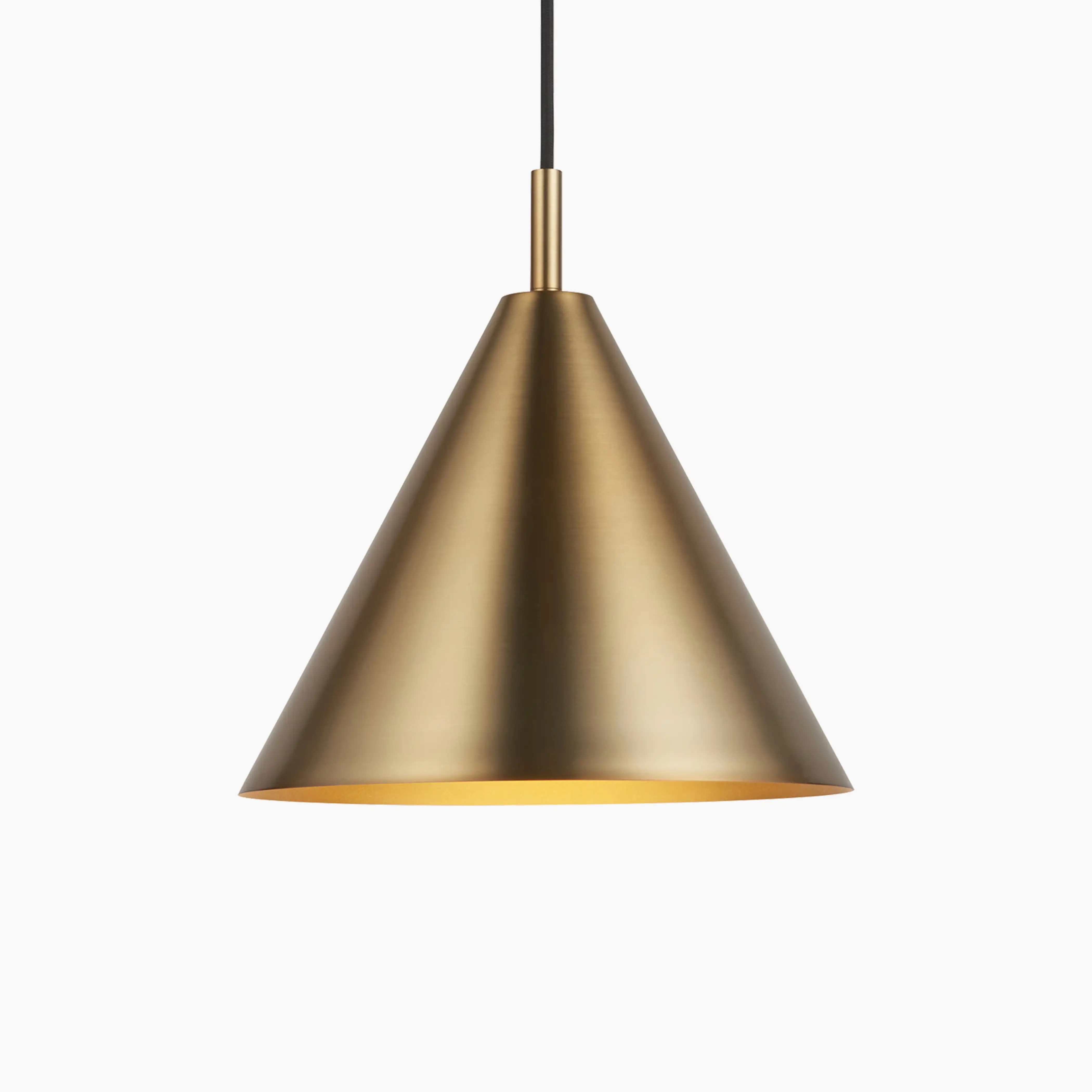 Cape Pendant Light | Antique Brushed Brass - Image 8