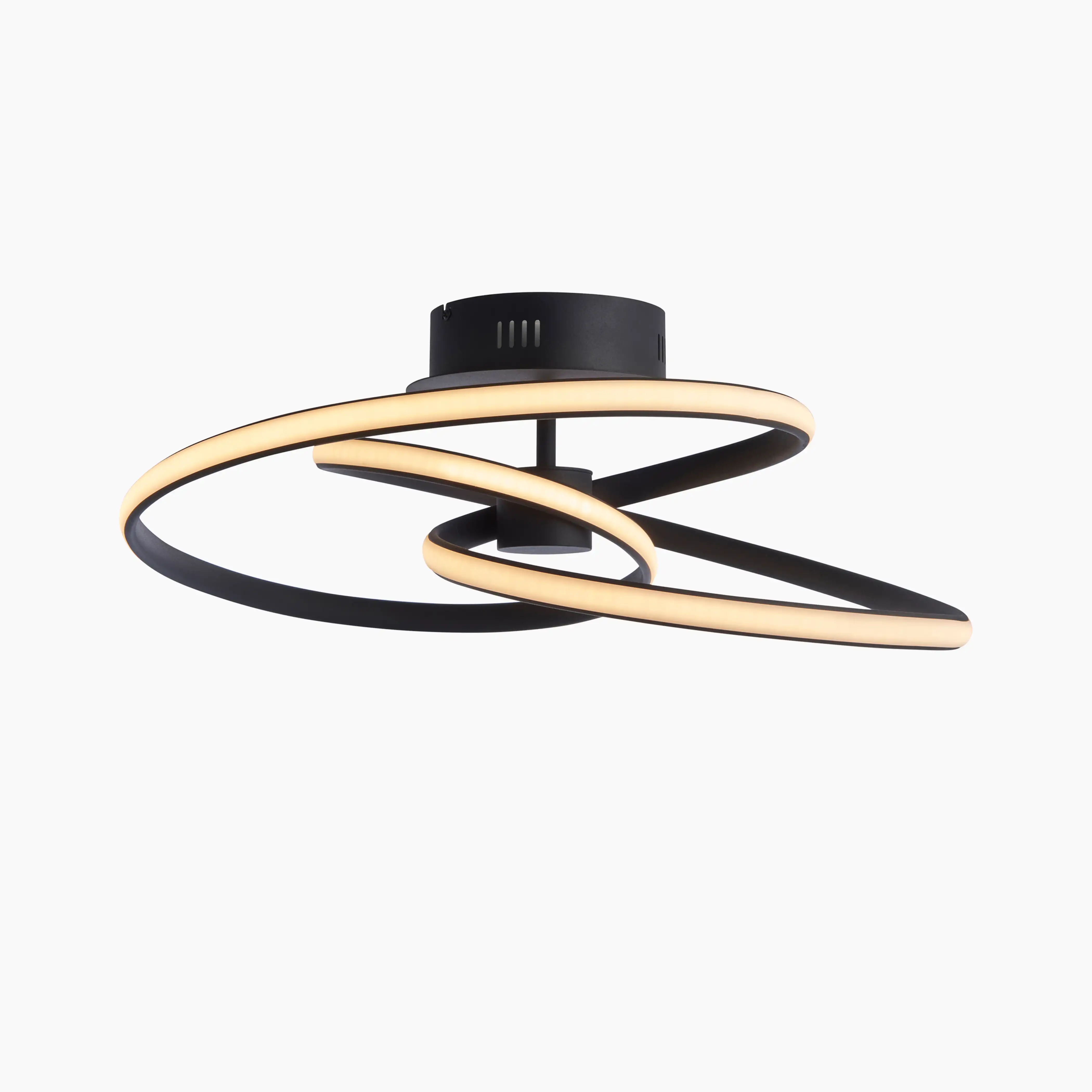 Cara Flush Ceiling Light | Black - Image 5