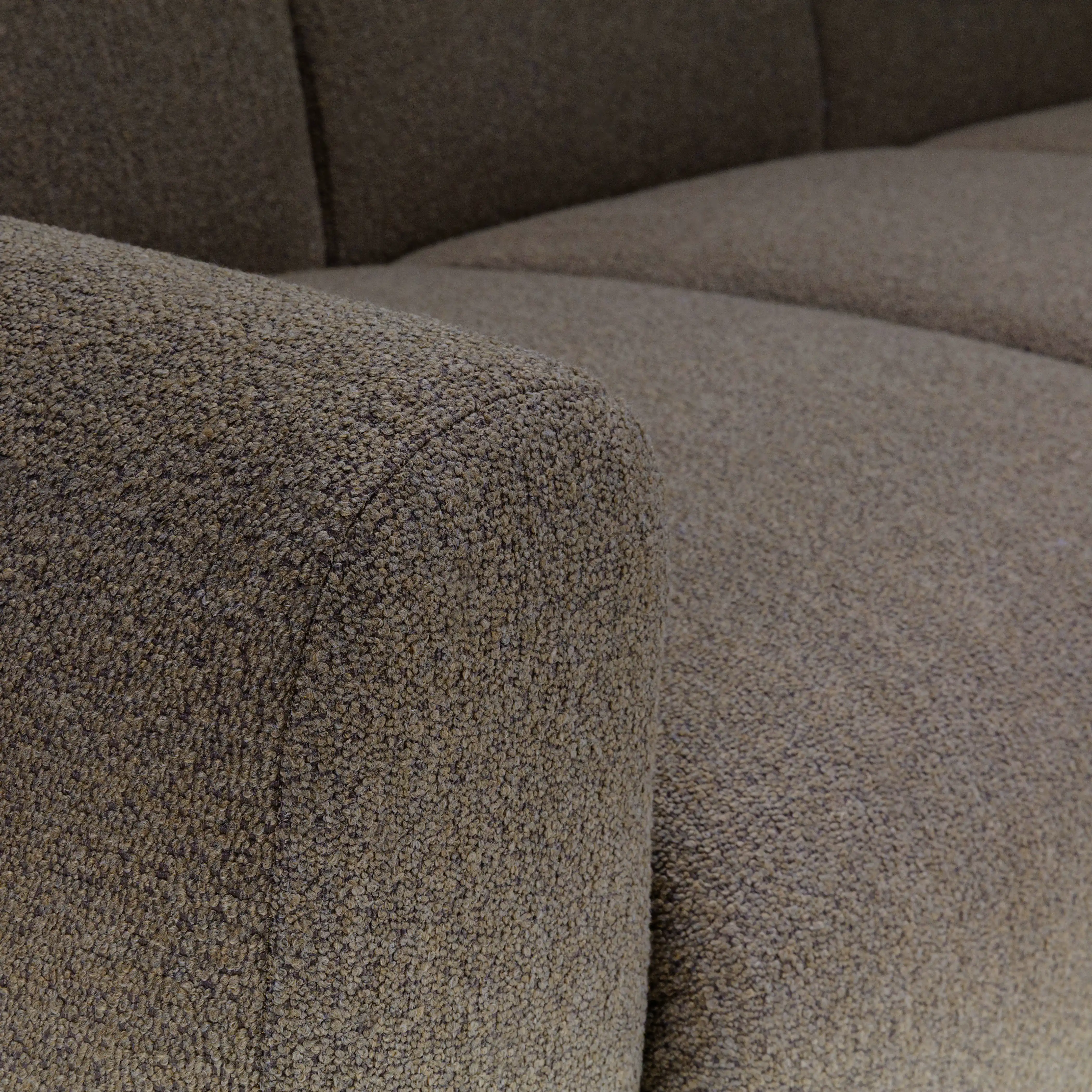 Celeste 3 Seater Left/Right Chaise Sofa | Dusty Taupe Boucle - Image 3