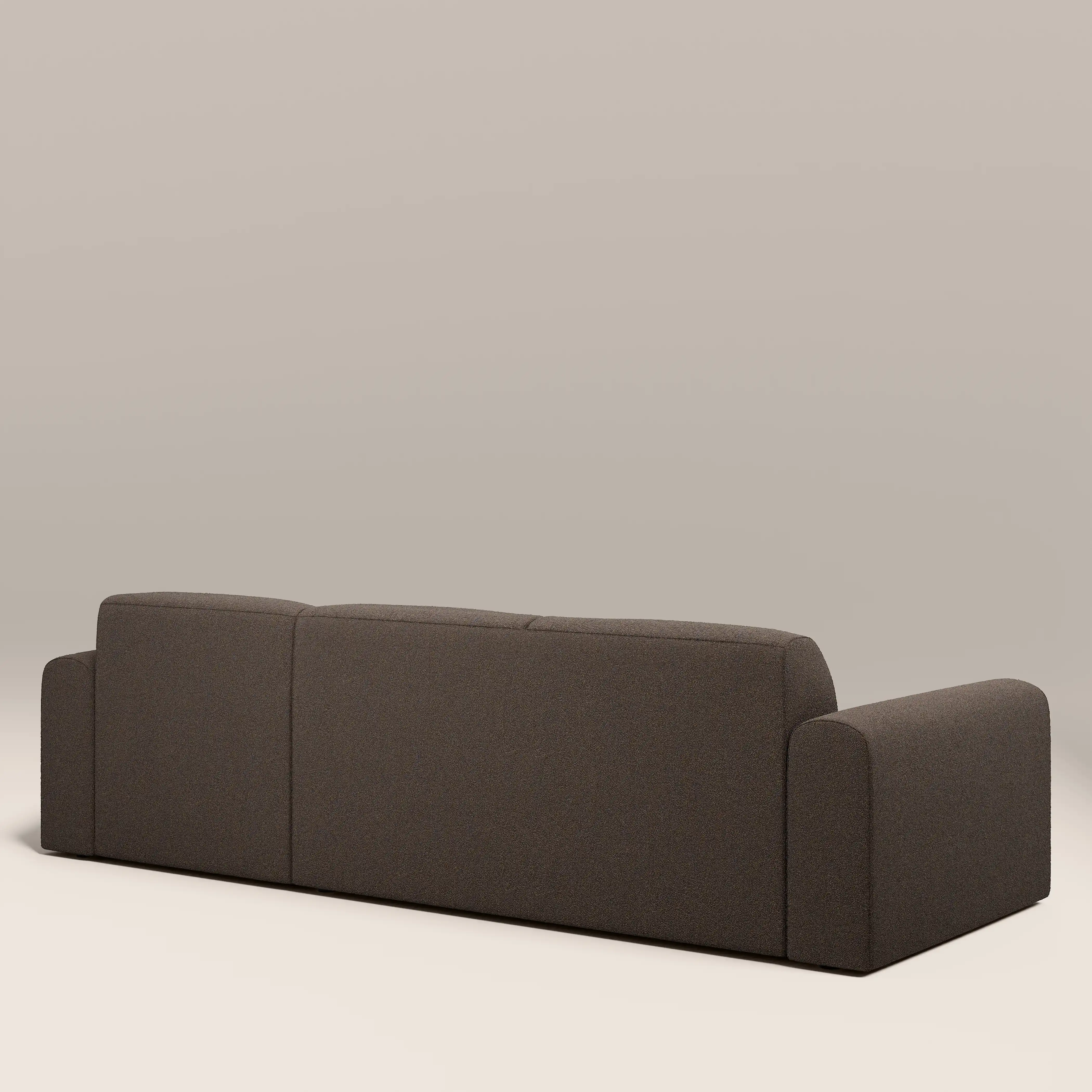 Celeste 3 Seater Left/Right Chaise Sofa | Dusty Taupe Boucle - Image 5