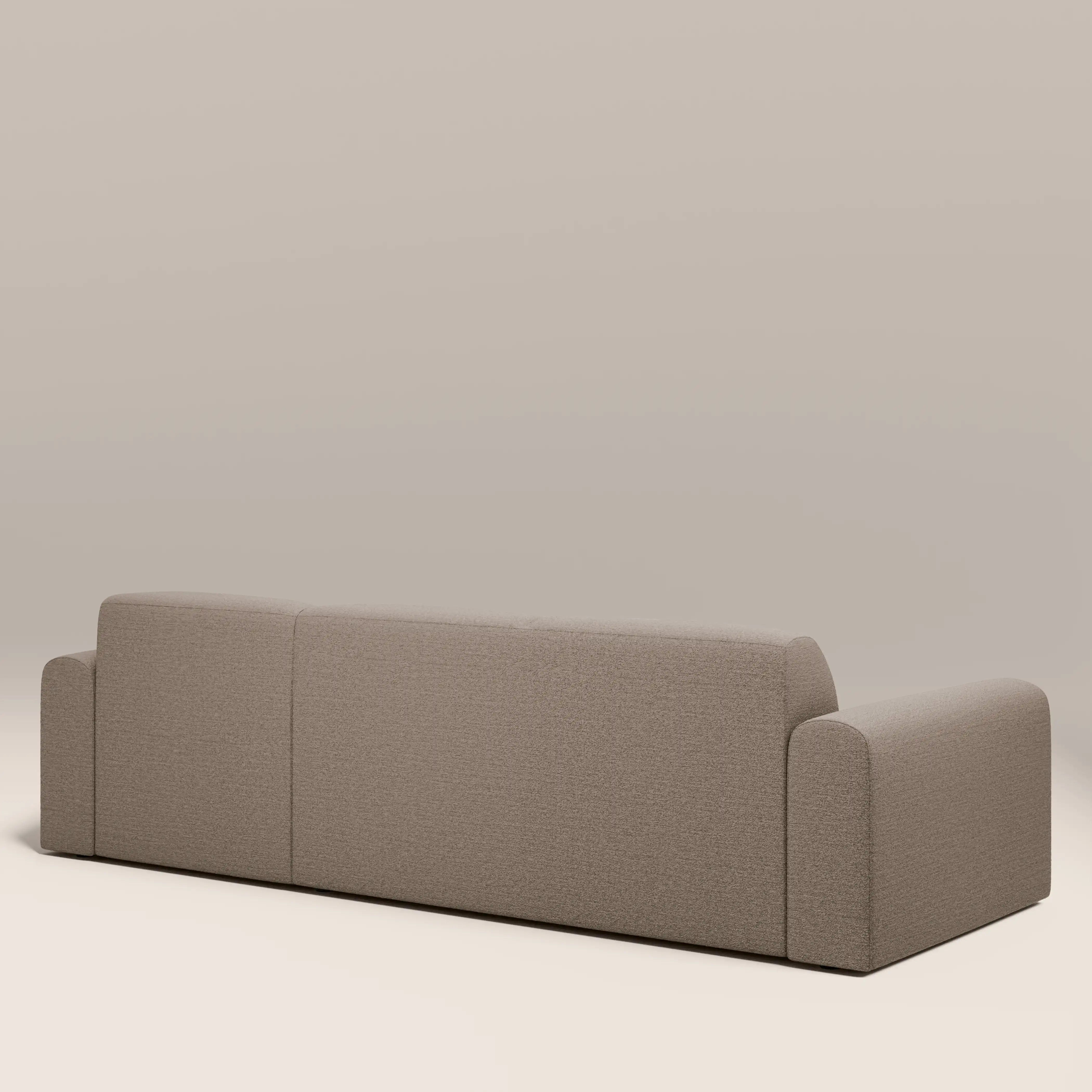 Celeste 3 Seater Left/Right Chaise Sofa | Ecru Boucle - Image 5