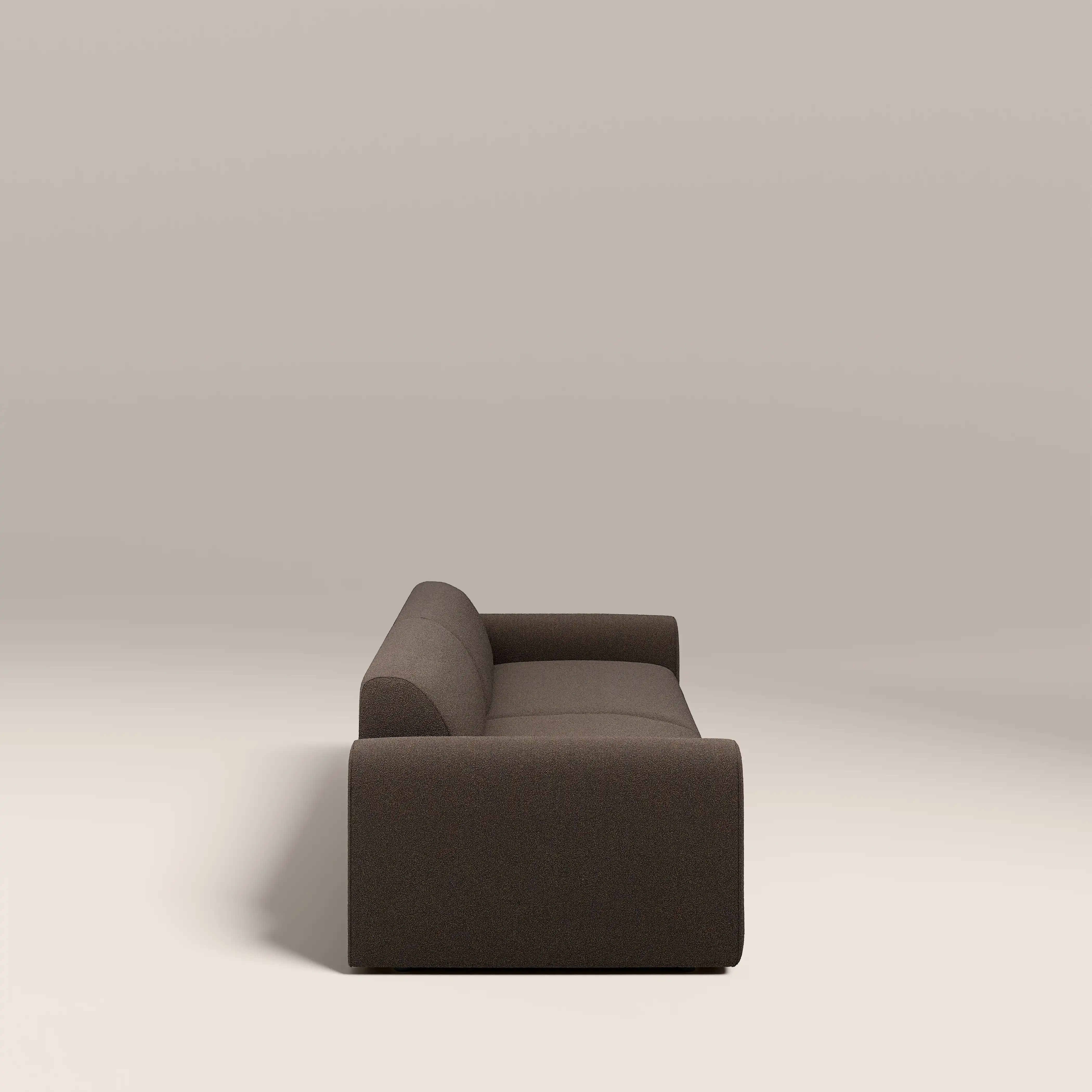 Celeste 3 Seater Sofa | Dusty Taupe Boucle - Image 4