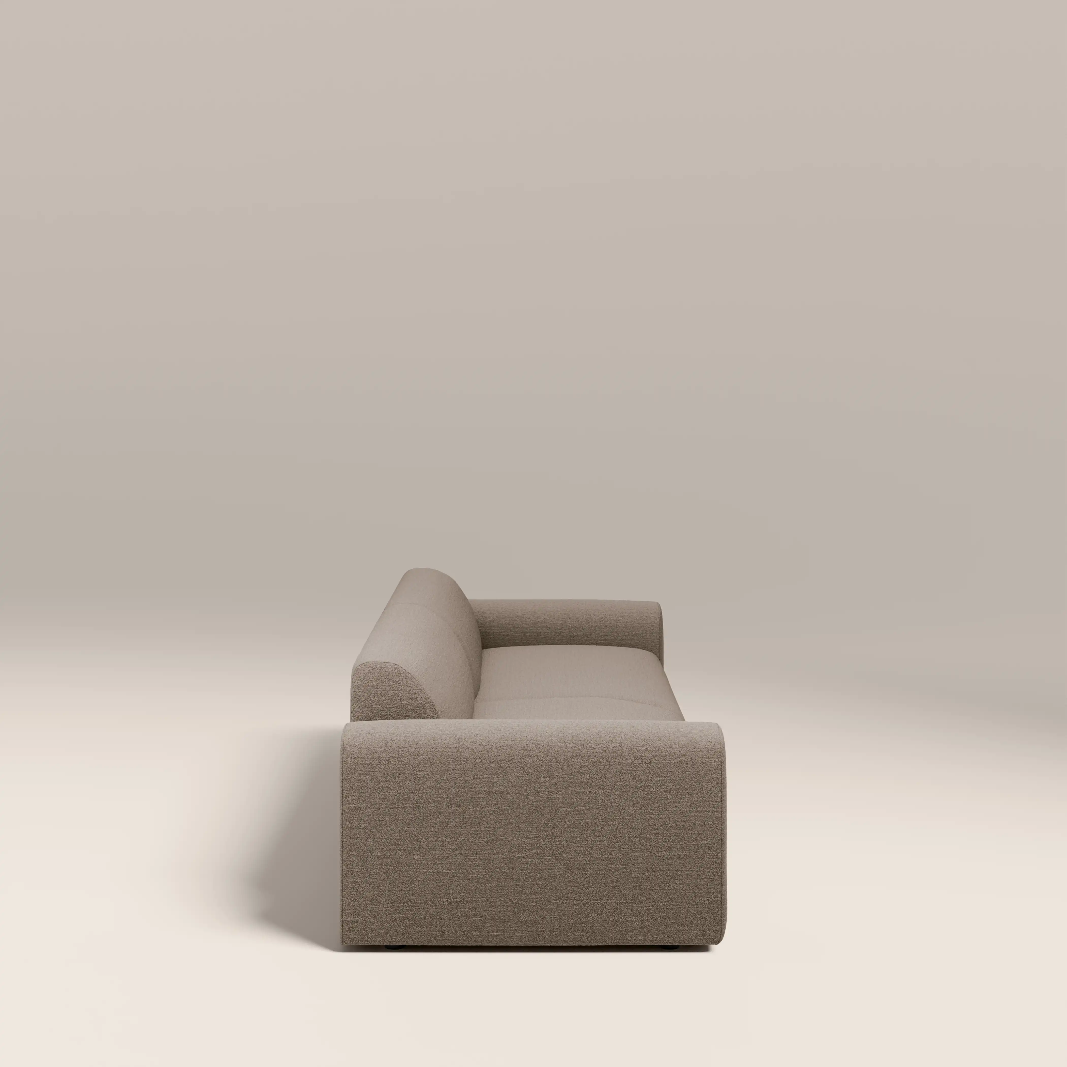 Celeste 3 Seater Sofa | Ecru Boucle - Image 3
