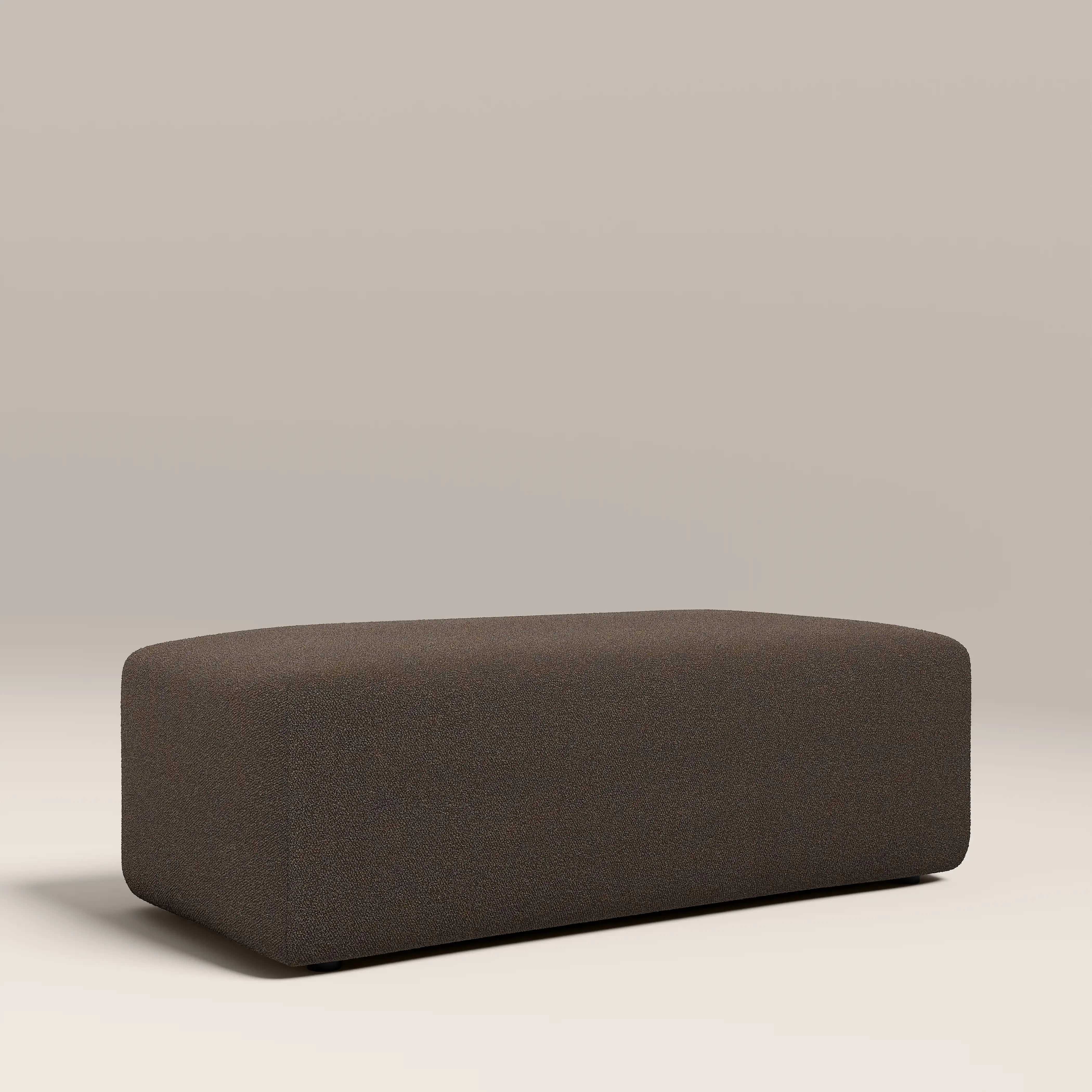 Celeste Footstool | Dusty Taupe Boucle - Image 2