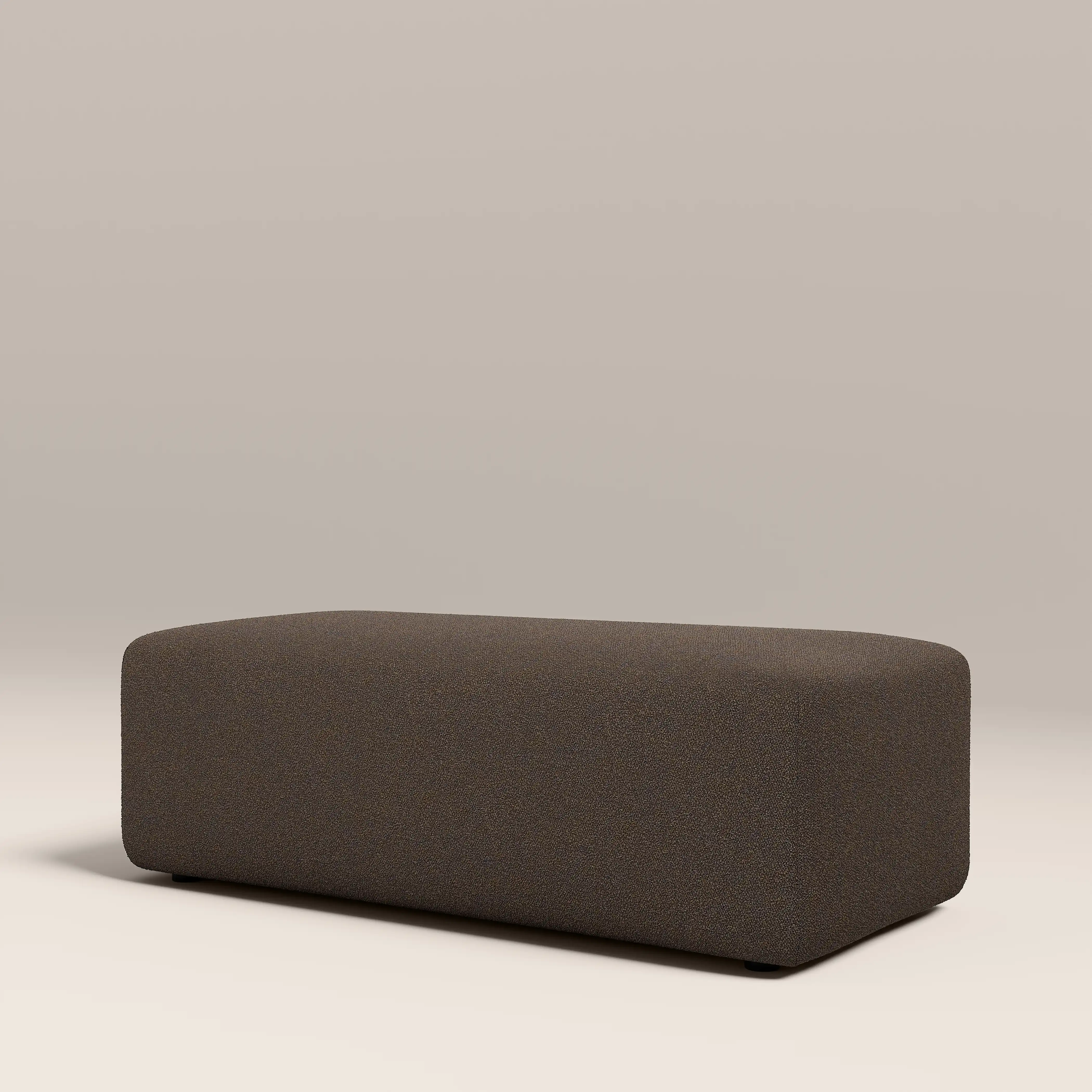 Celeste Footstool | Dusty Taupe Boucle - Image 4