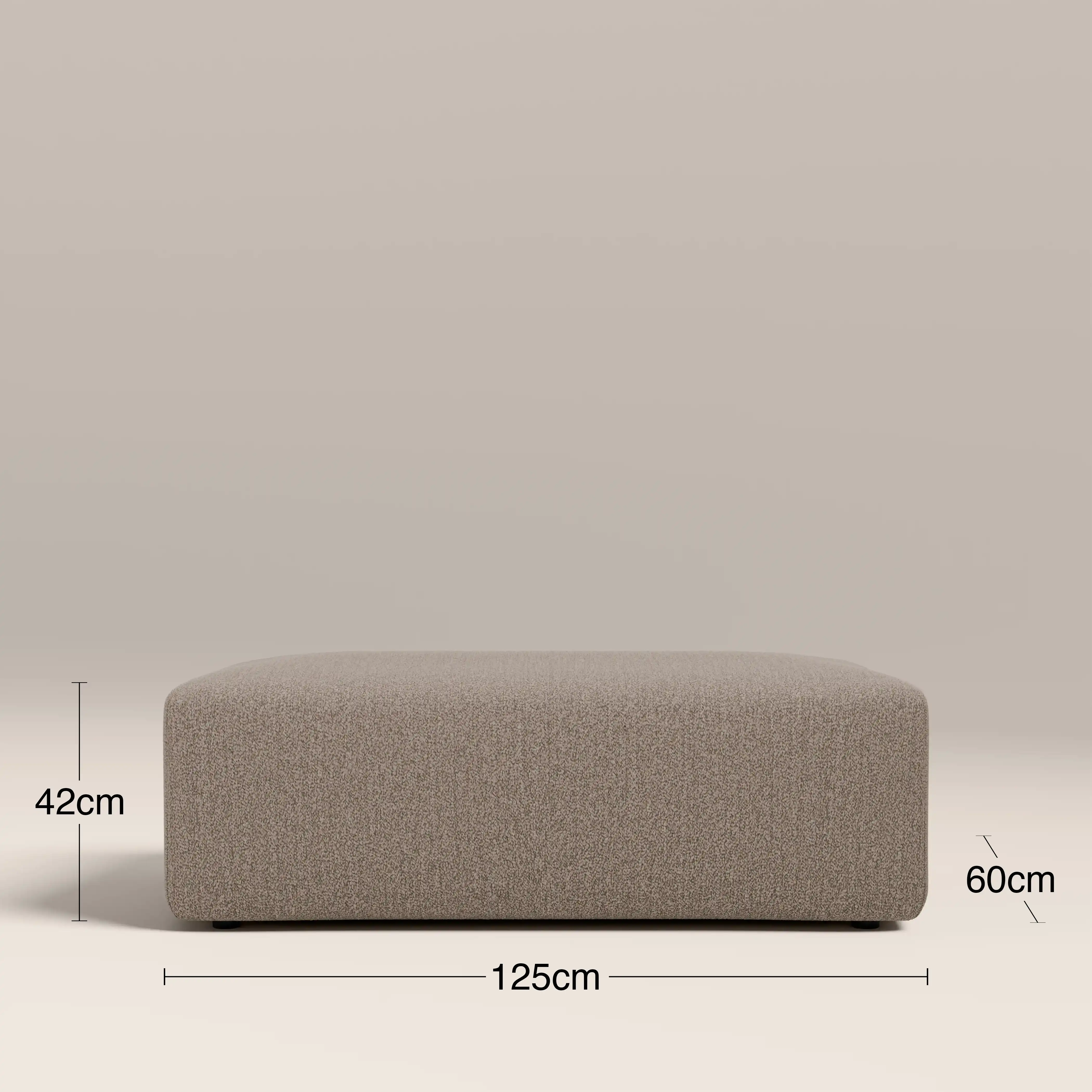 Celeste Footstool | Ecru Boucle - Image 6