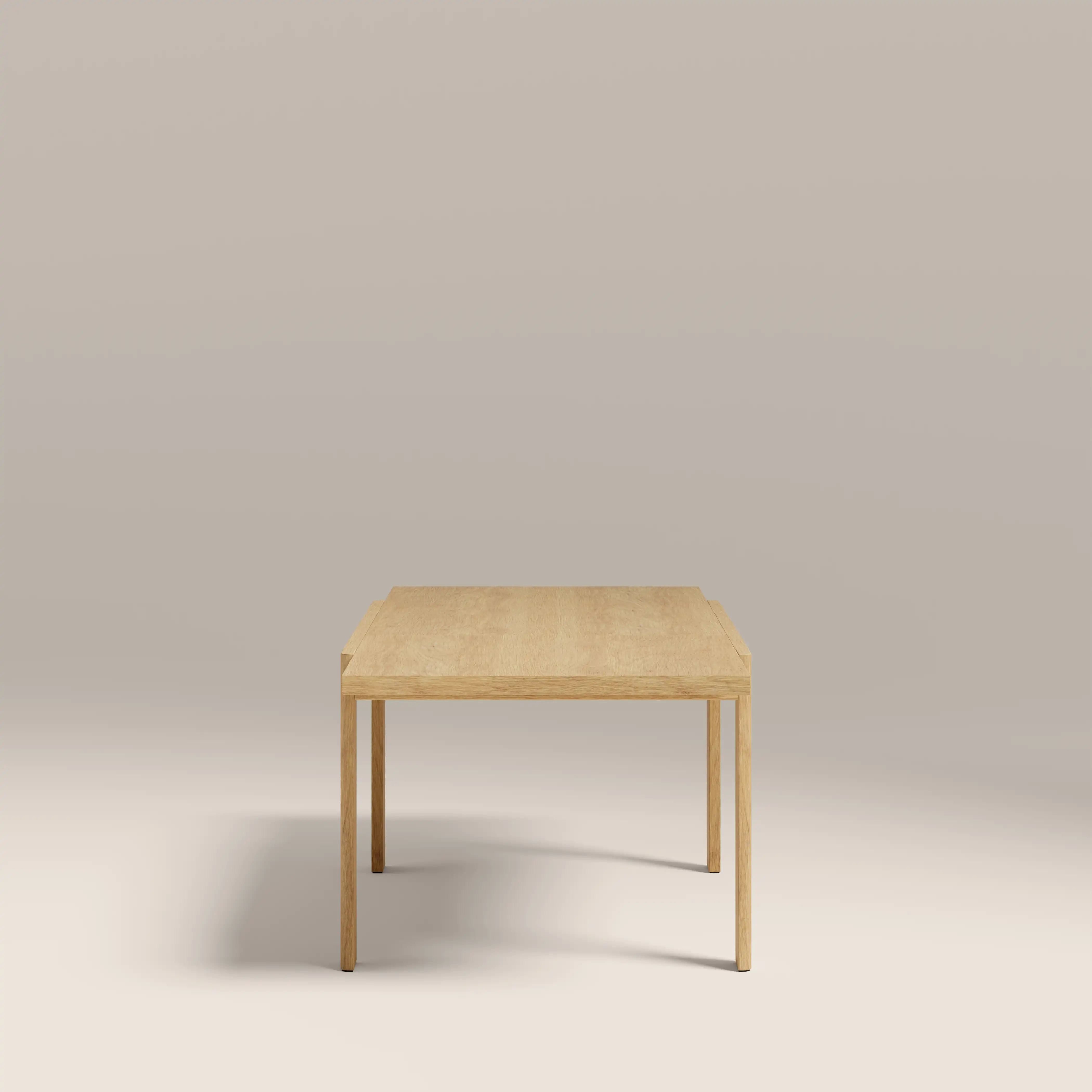 Ceva 6-10 Seat Rectangle Wooden Extendable Dining Table | Oak - Image 5