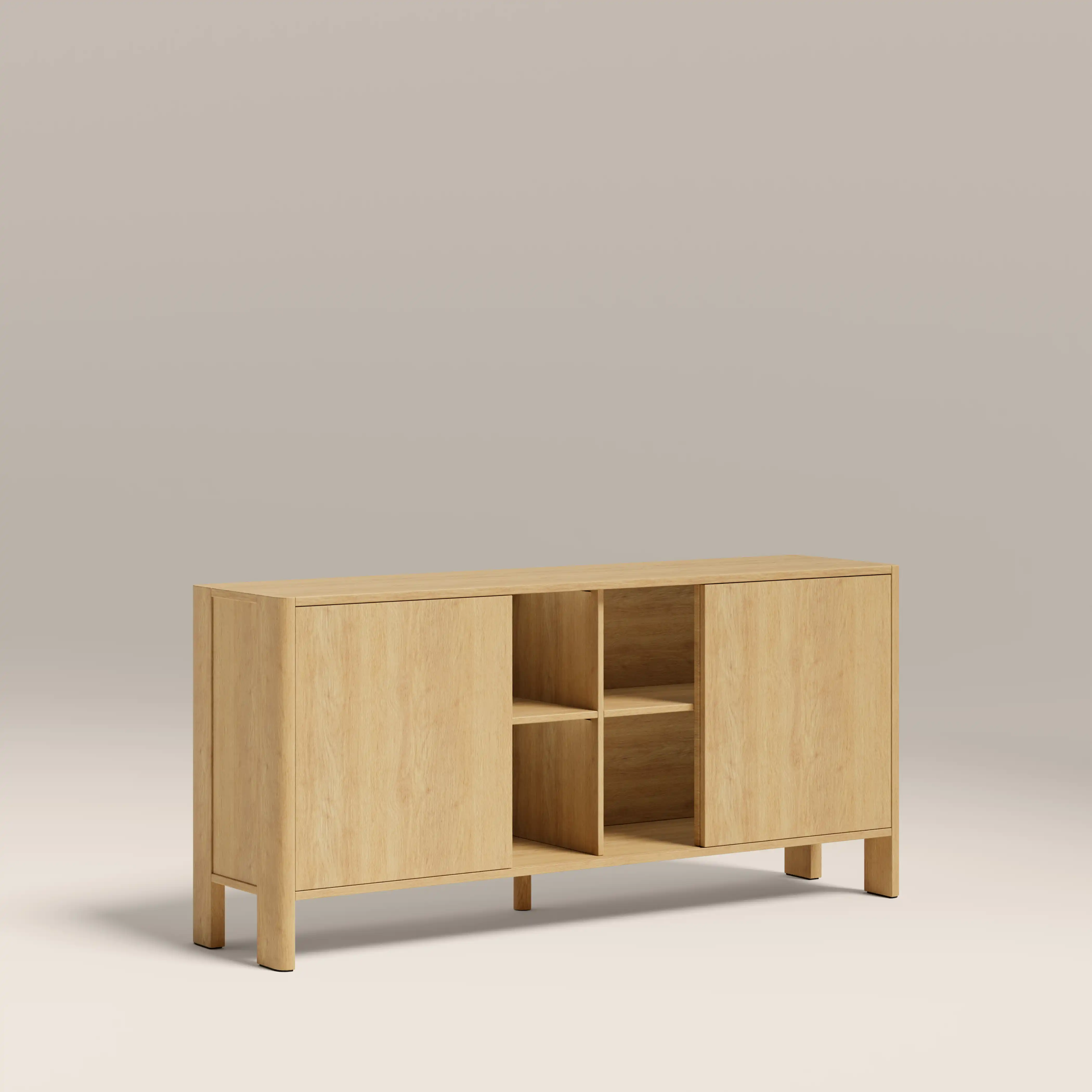 Ceva Wooden Sideboard | Oak - Image 3