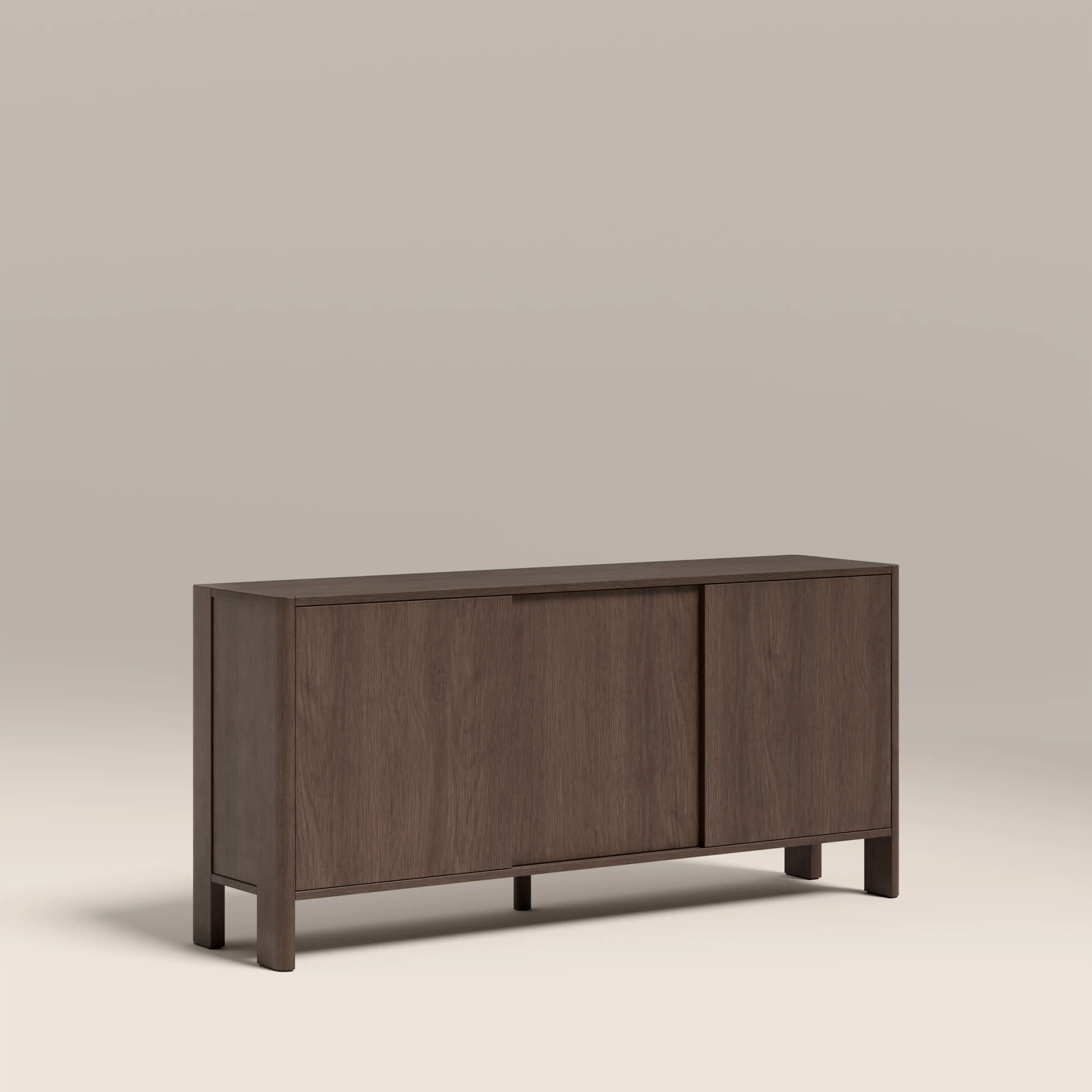 Ceva Wooden Sideboard | Smoked Walnut - Image 2