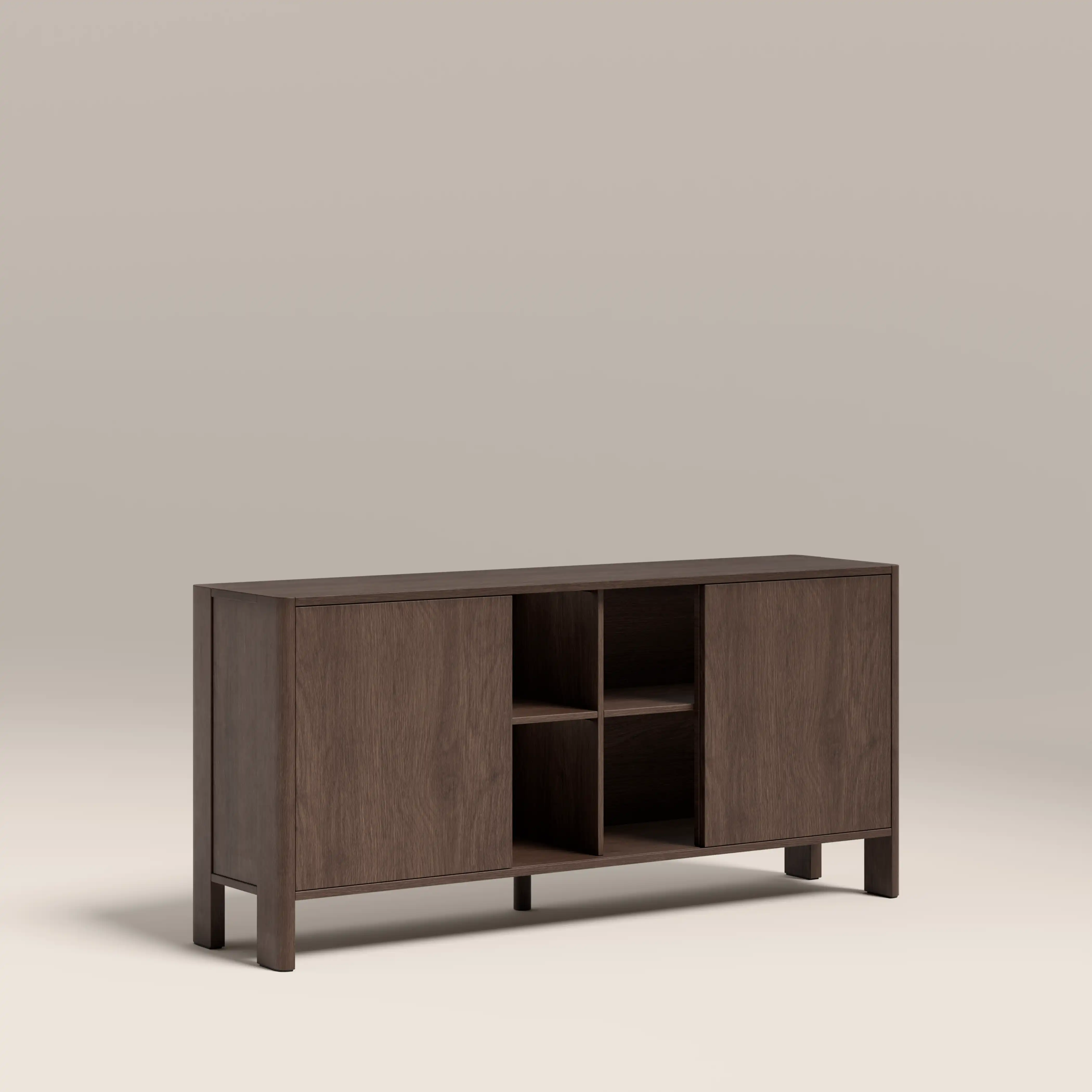 Ceva Wooden Sideboard | Smoked Walnut - Image 3