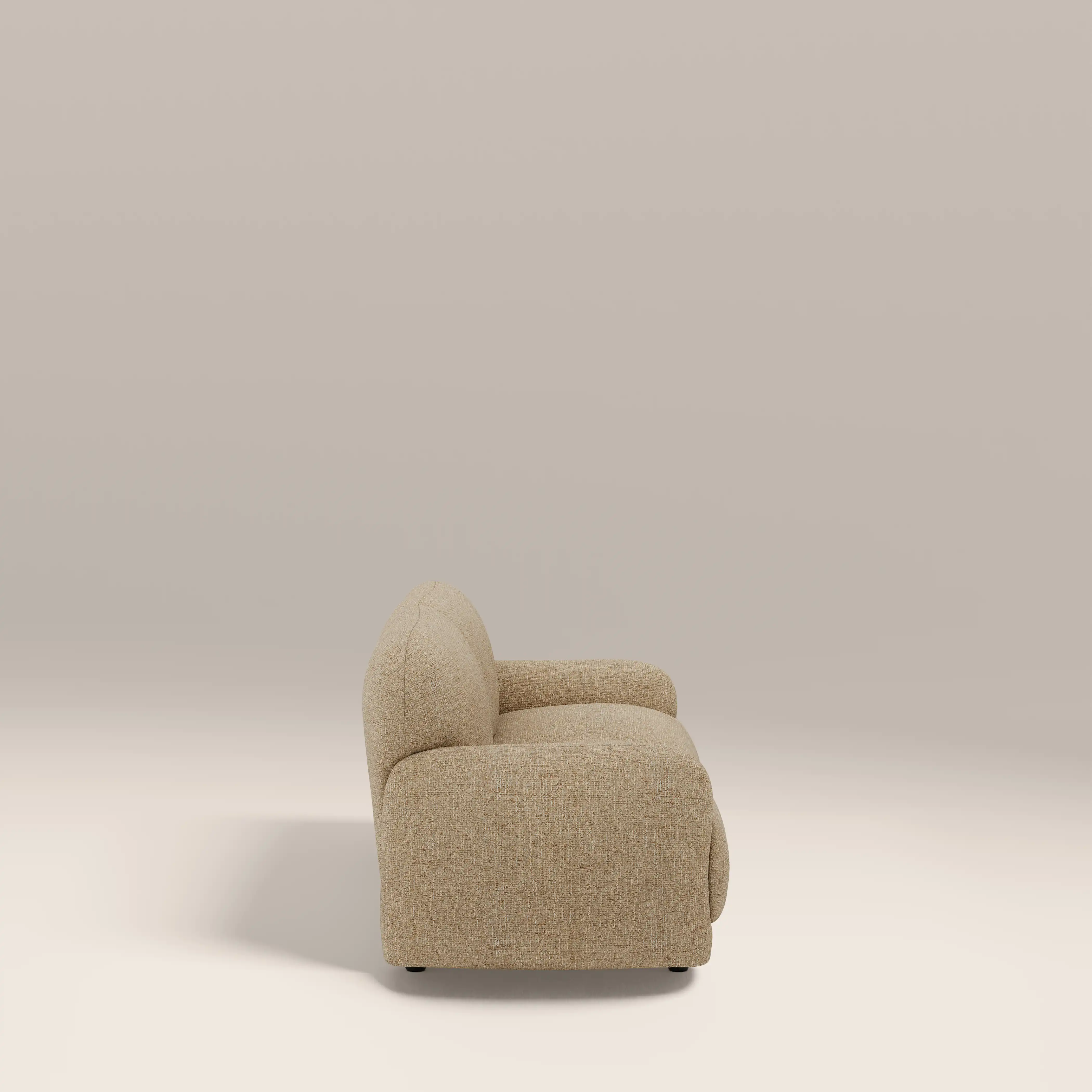 Cloud 2 Seater Sofa | Speckled Latte Boucle - Image 4