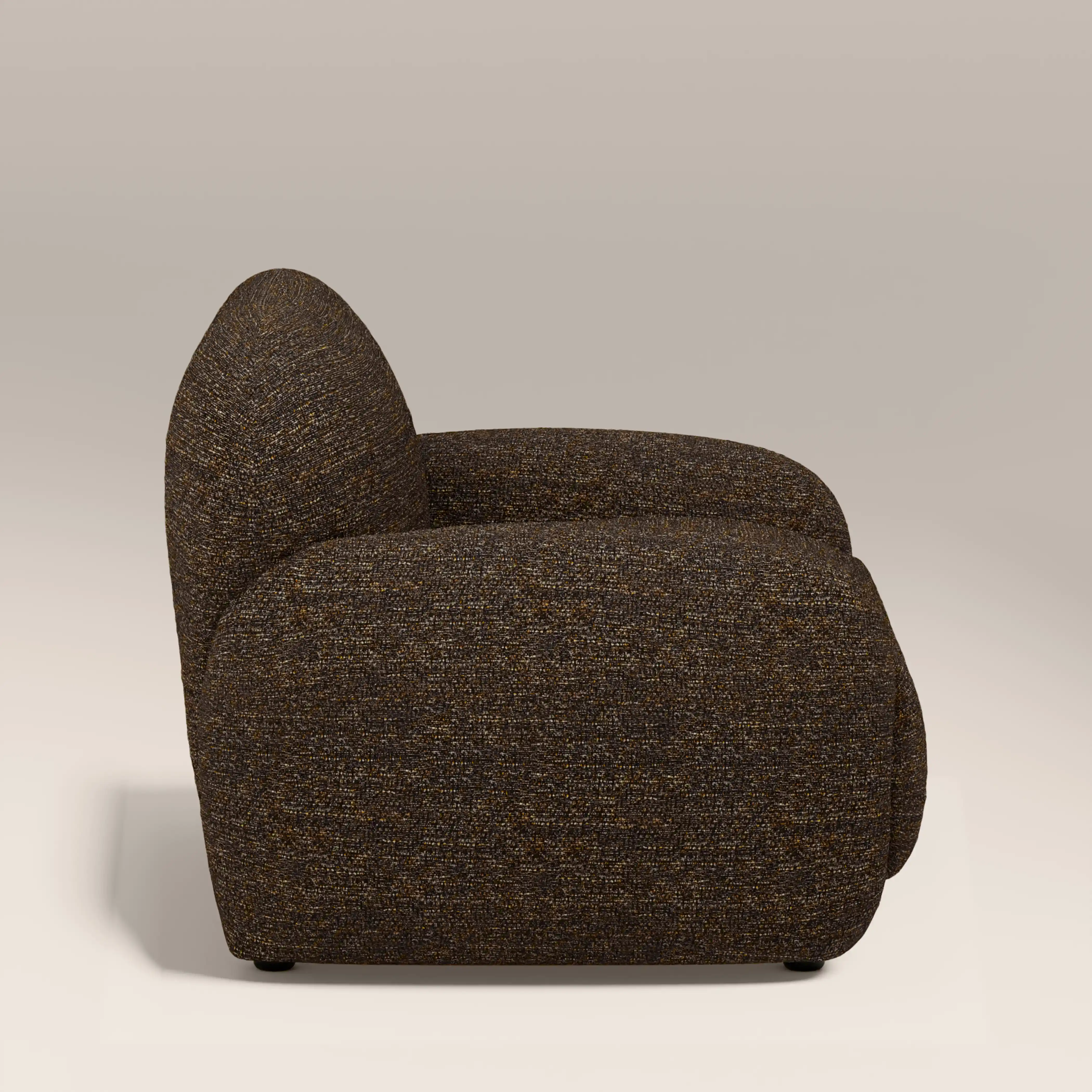 Cloud Armchair | Speckled Espresso Boucle - Image 4