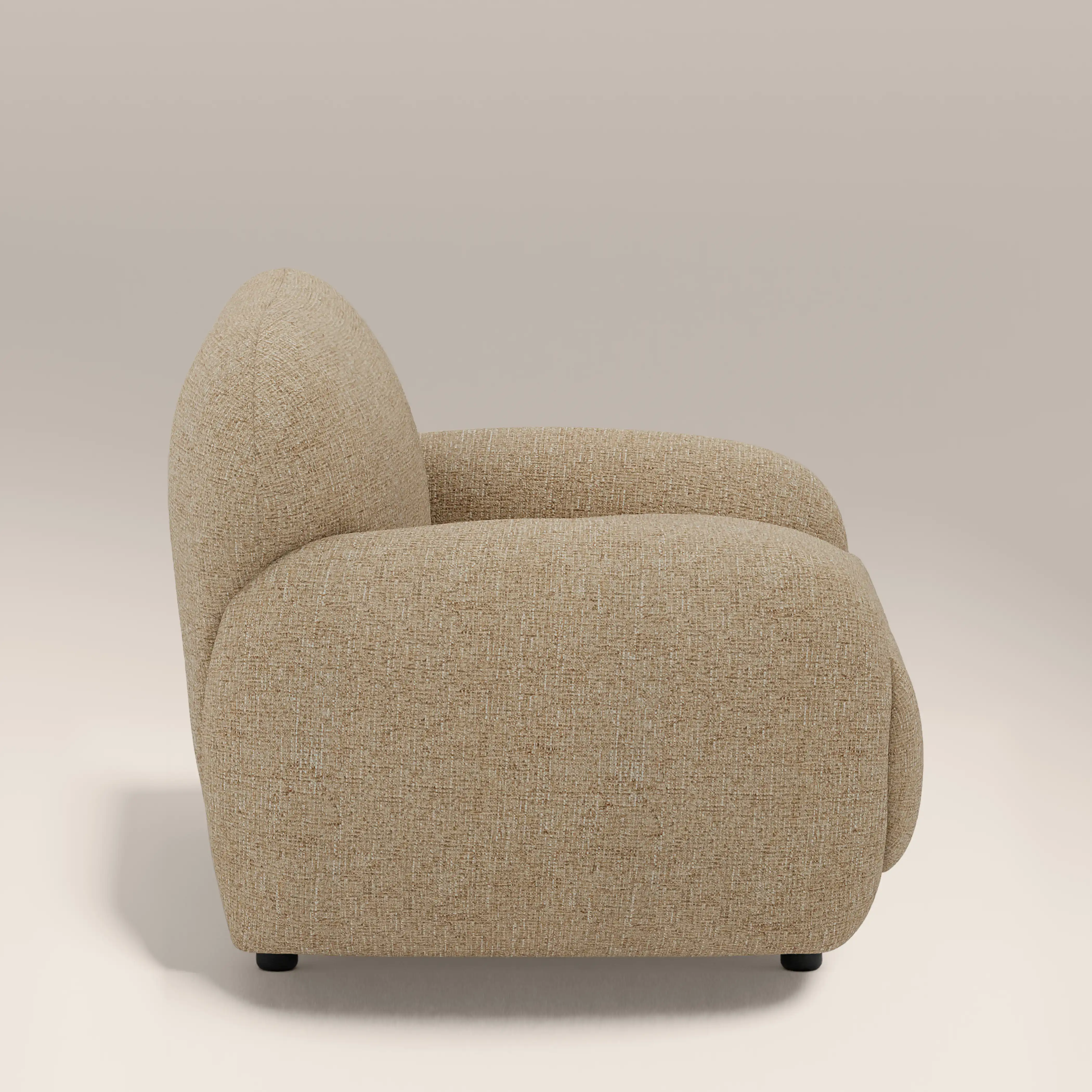 Cloud Armchair | Speckled Latte Boucle - Image 4