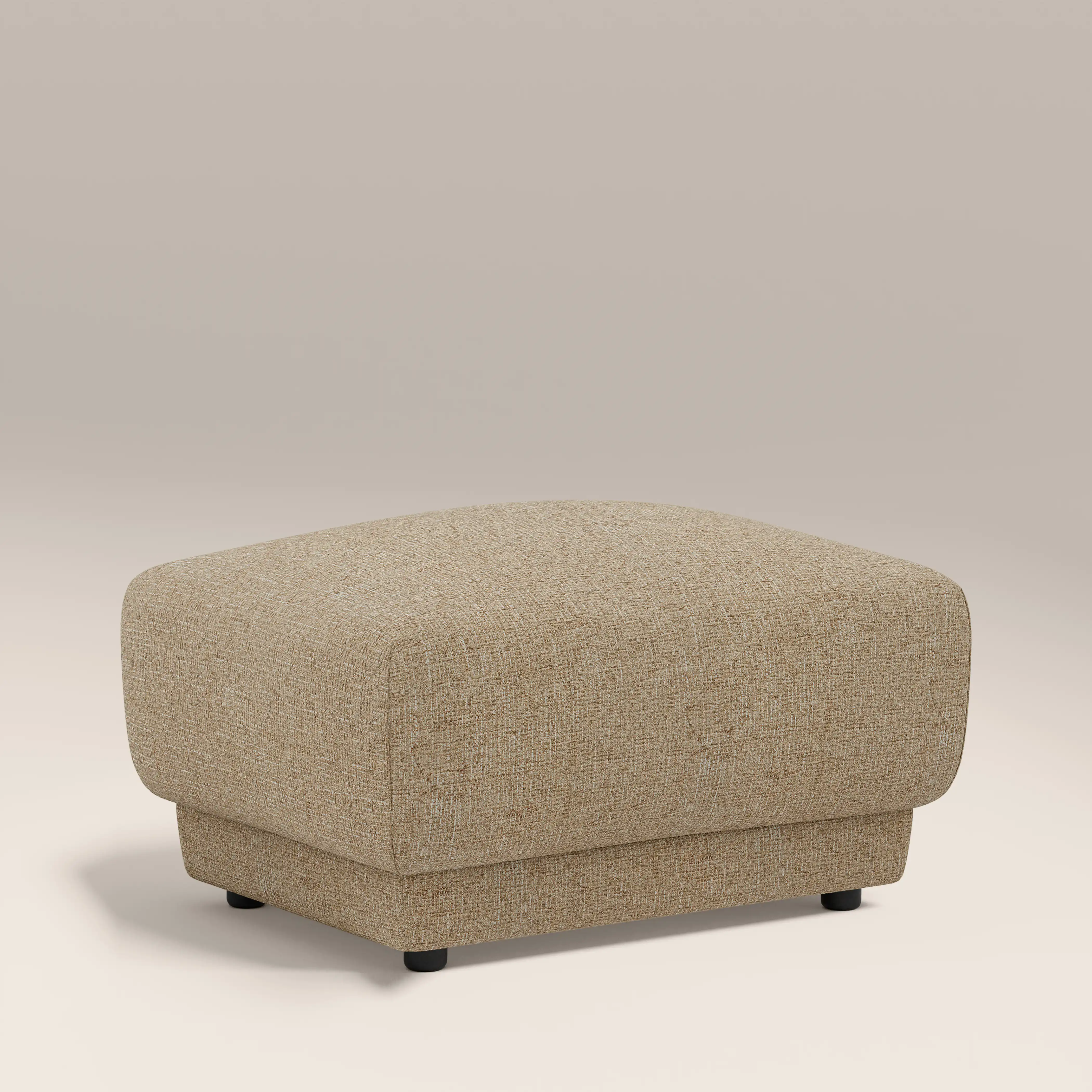 Cloud Footstool | Speckled Latte Boucle - Image 2