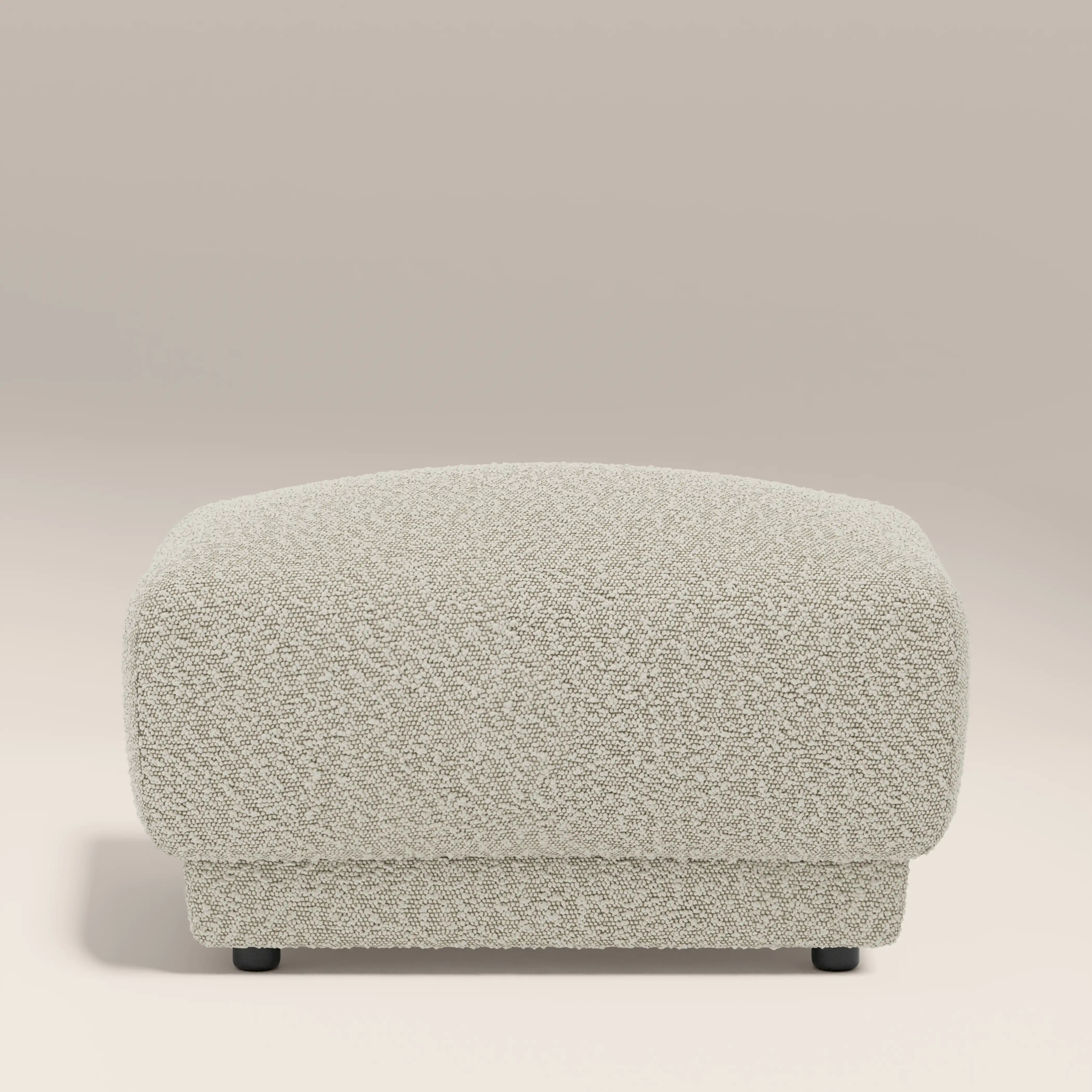 Cloud Footstool | Speckled Stone Sustainable Boucle - Image 6