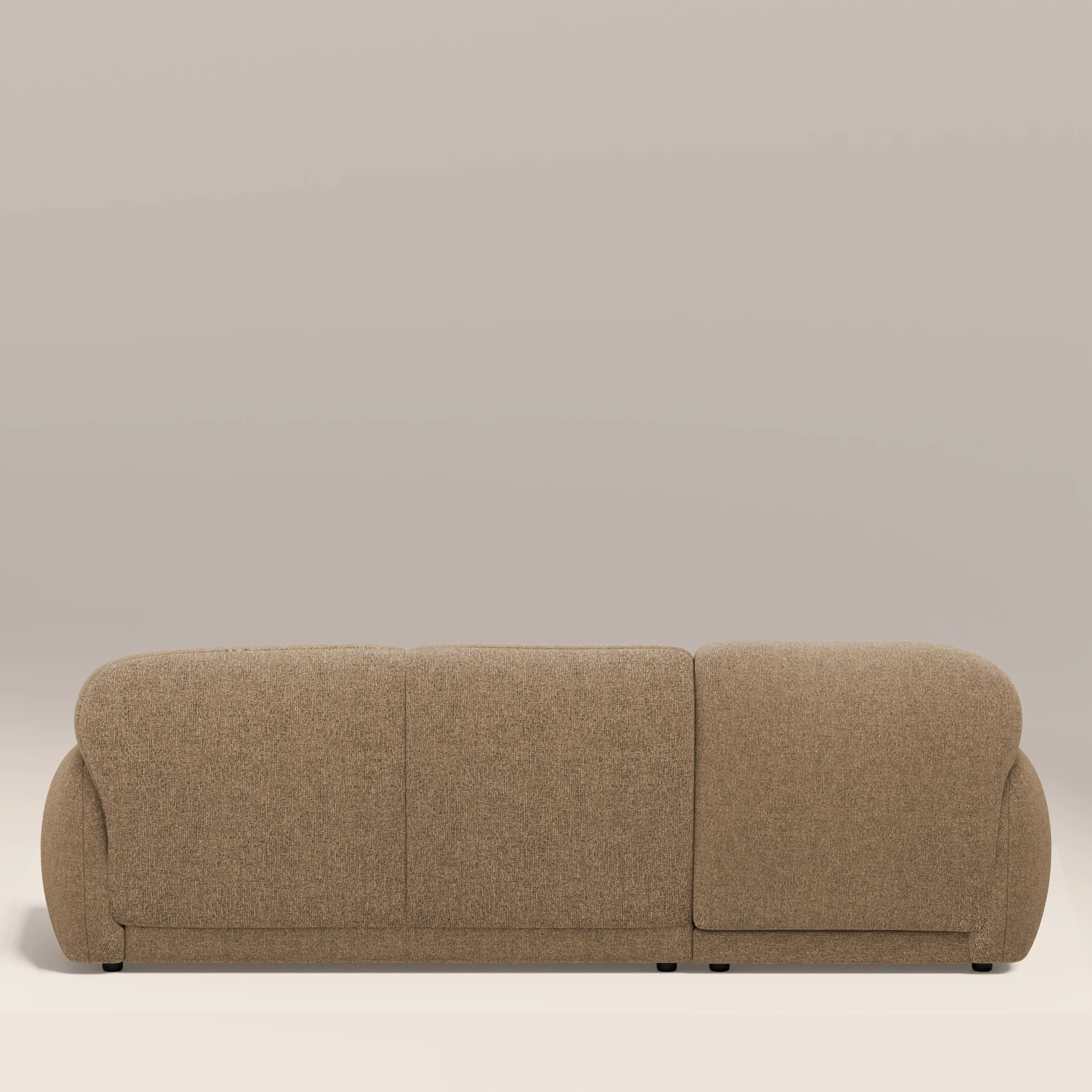 Cloud Left Hand Chaise Sofa | Speckled Cappuccino Boucle - Image 5