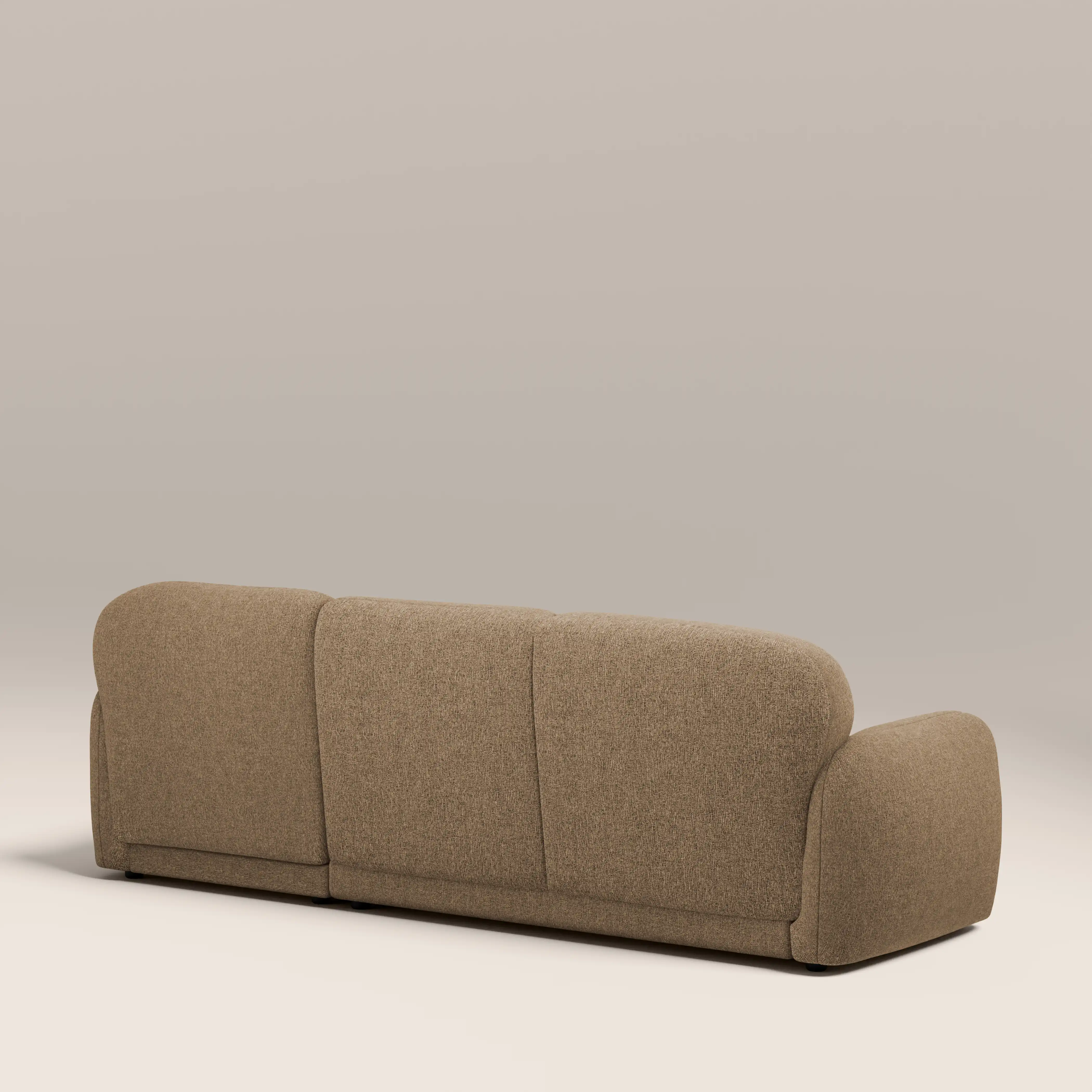 Cloud Right Hand Chaise Sofa | Speckled Cappuccino Boucle - Image 5